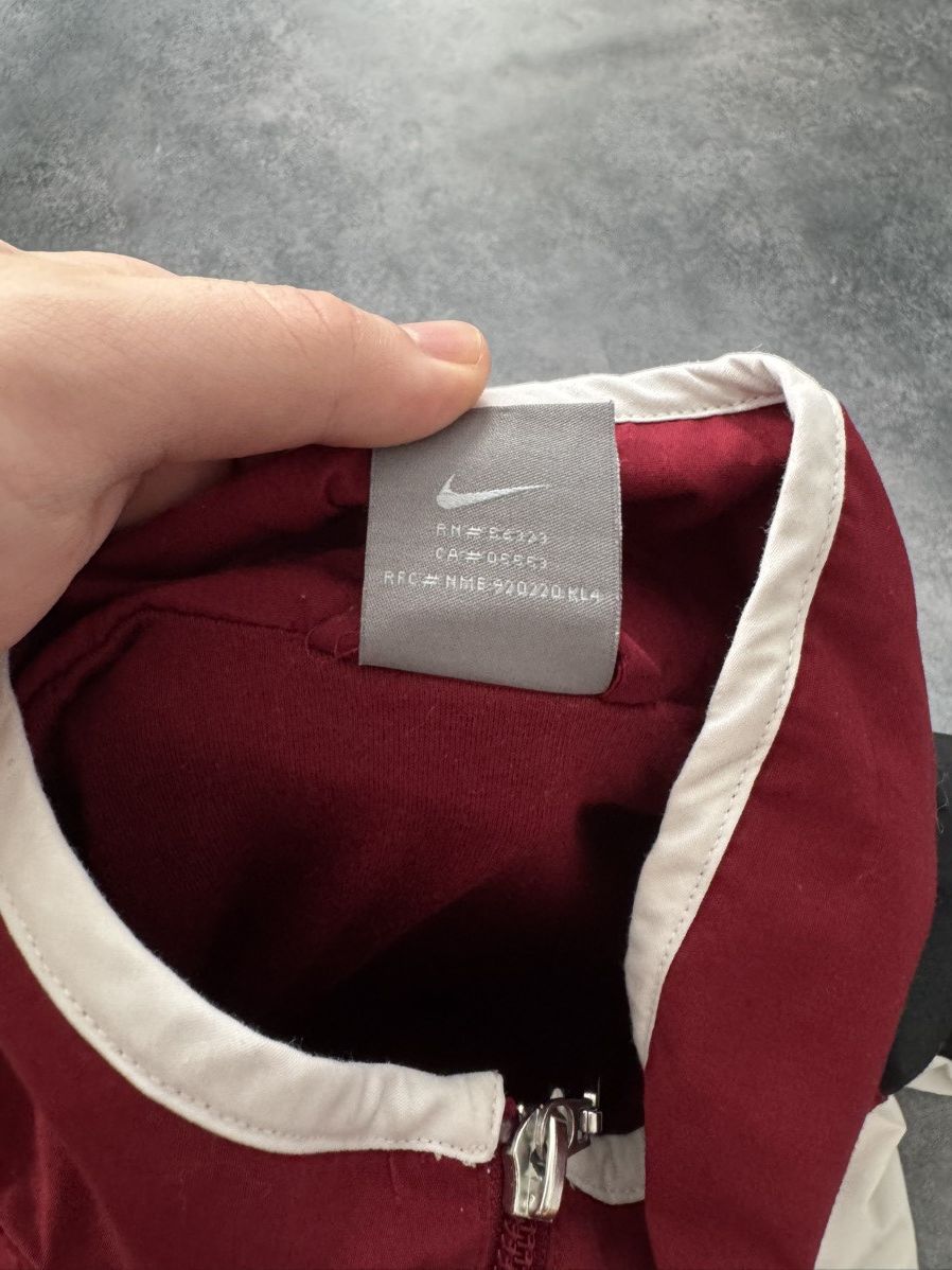 Nike Vintage Nike Track Jacket Swoosh Logo Y2K Drill 90s Size US M / EU 48-50 / 2 - 12 Thumbnail