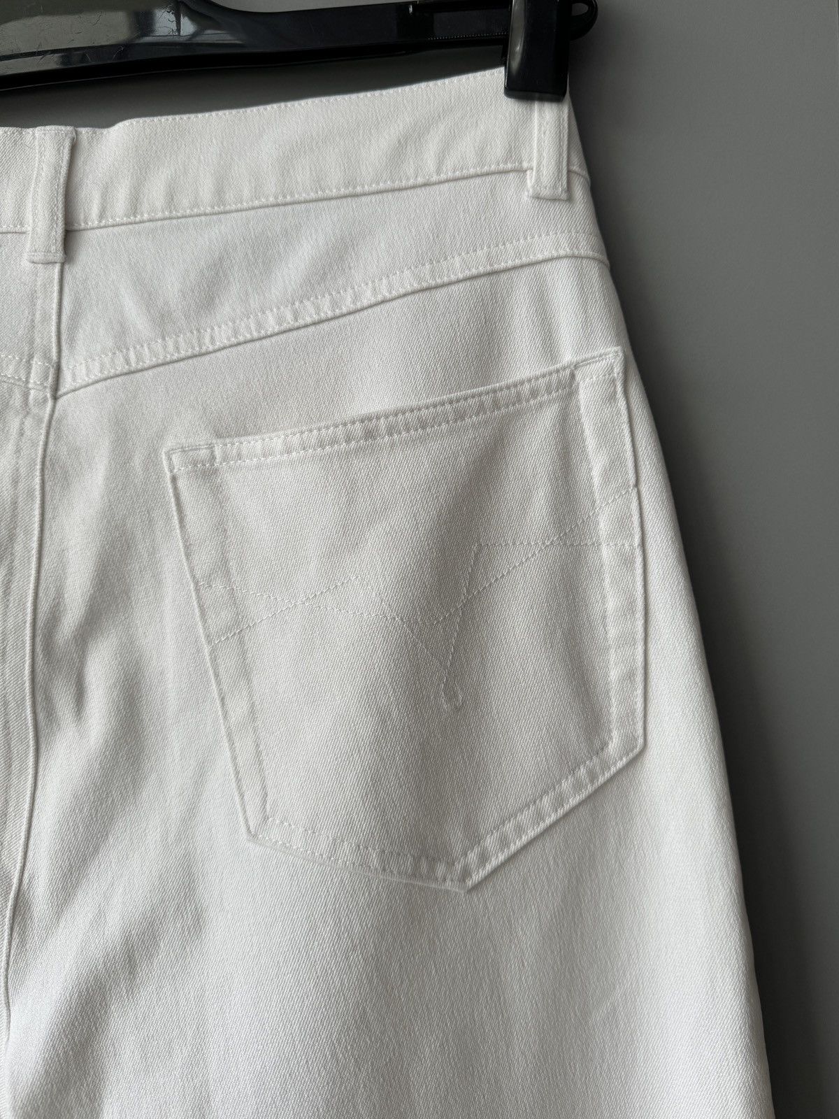 Escada × Escada Sport × Vintage Vintage Escada Sport Women’s Stretchy White Denim Pants Size 26" / US 2 / IT 38 - 5 Thumbnail