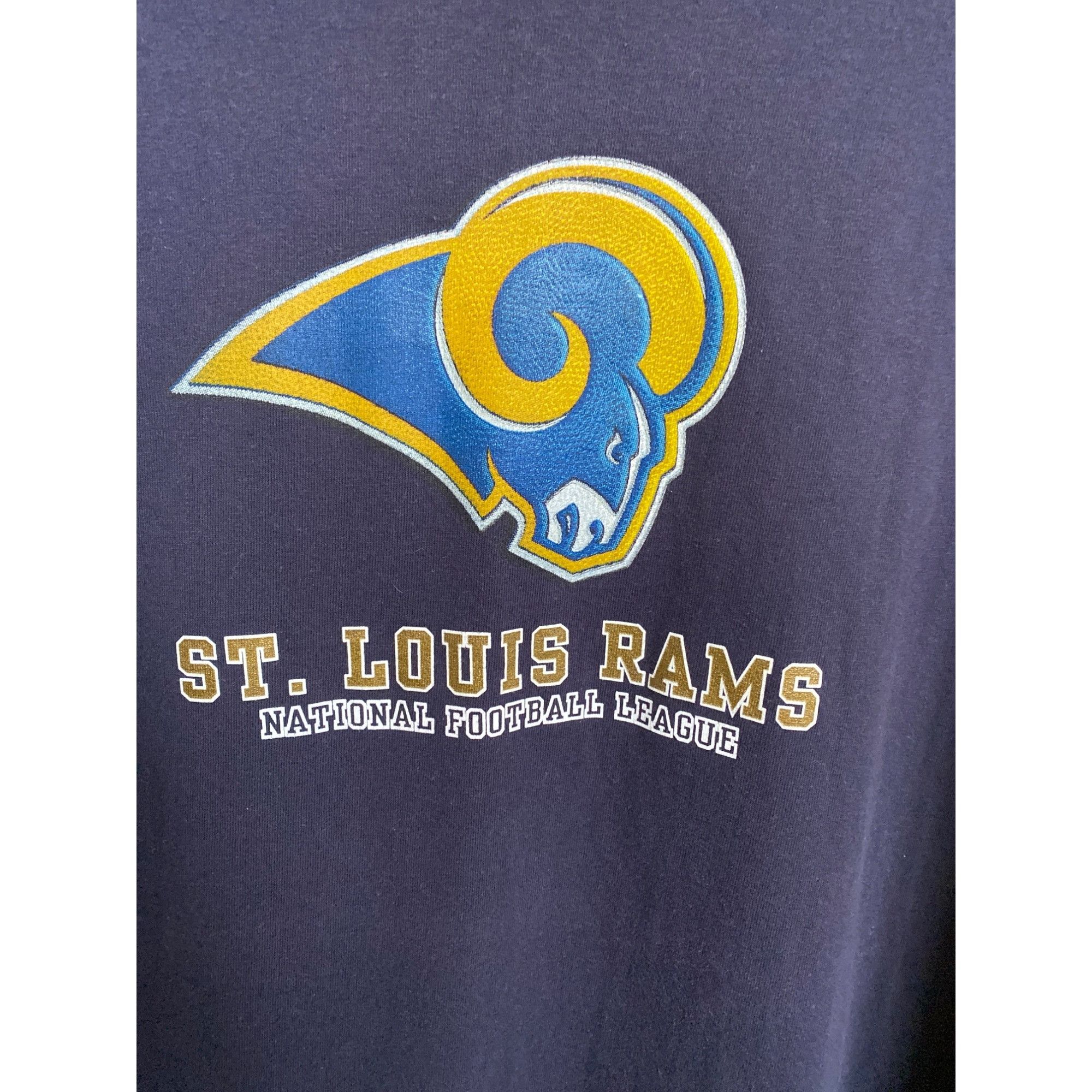 NFL Y2K NFL TEAM APPARAL MEN'S ST. LOUIS RAMS TEE SHIRT SZ 2XL Size US XXL / EU 58 / 5 - 3 Thumbnail