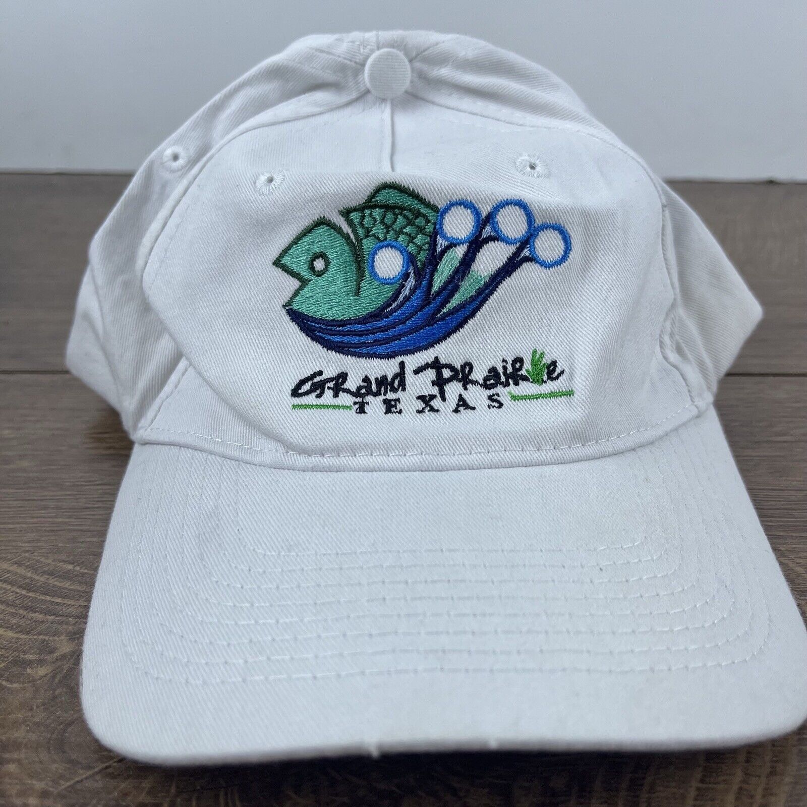 Other Grand Prarie Texas Hat White Cap Hat Adjustable Hat White Ad Size ONE SIZE - 3 Thumbnail