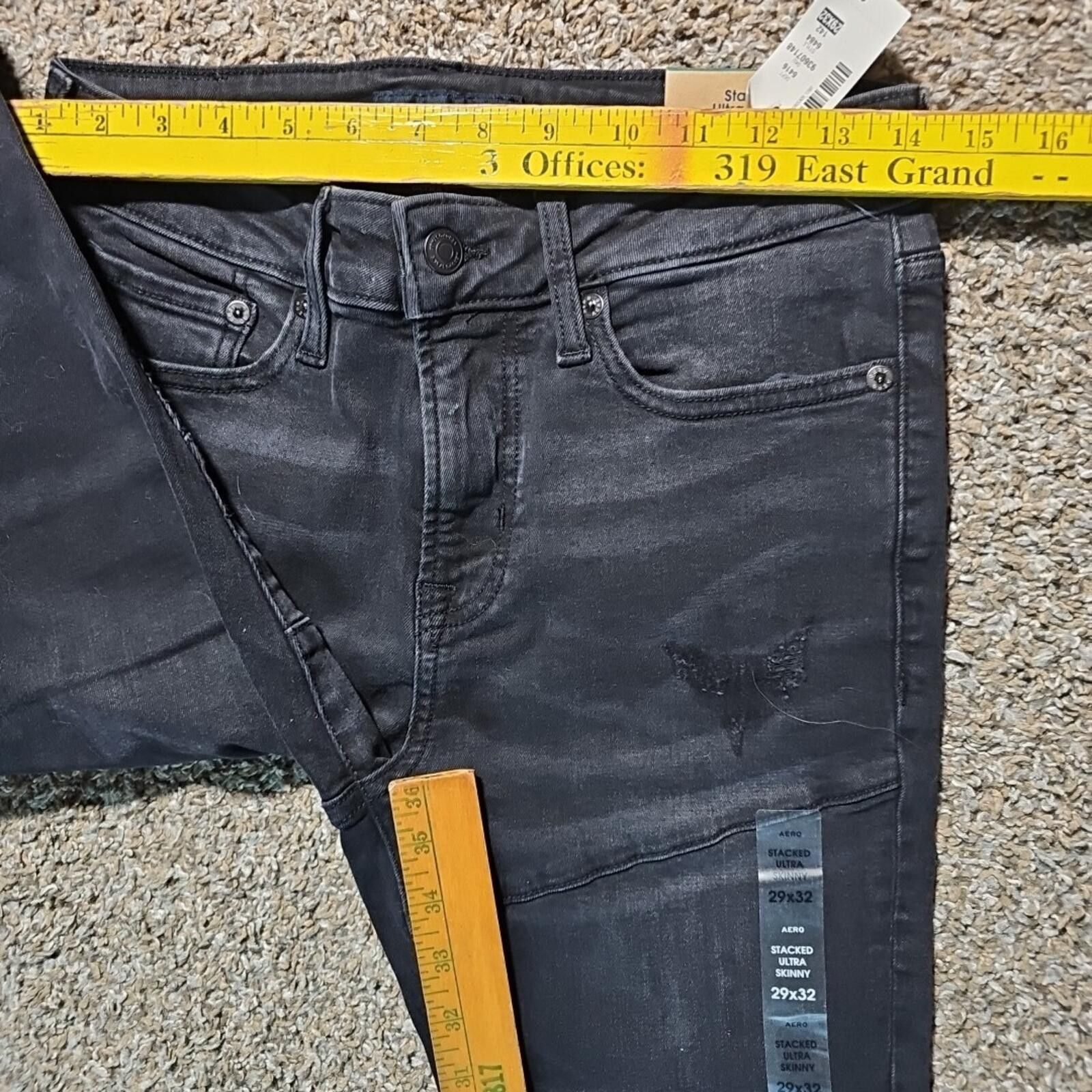 Aeropostale Aeropostale Stacked UltraSkinny NWT 29W/32L SEE MEASUREMENTS Size 29" - 5 Thumbnail