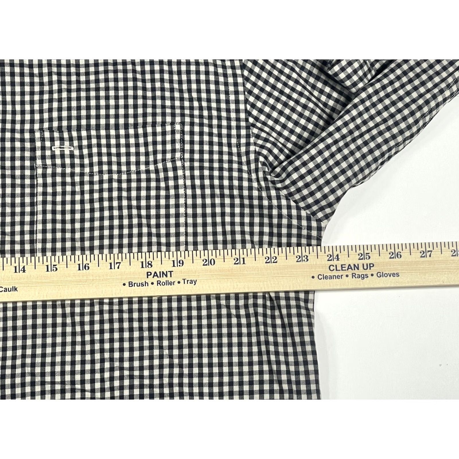 Dockers DOCKERS Shirt Mens L Multi Color Stain Defender Wrinkles Check Long Sleeve Button Down Size US L / EU 52-54 / 3 - 6 Thumbnail