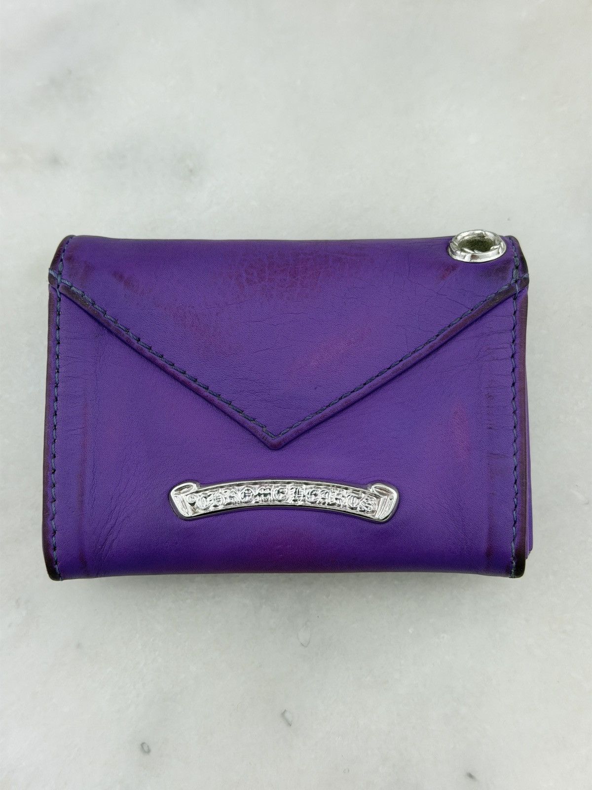 Chrome Hearts CHROME HEARTS PLUS CROSS WALLET PURPLE Size ONE SIZE - 2 Thumbnail
