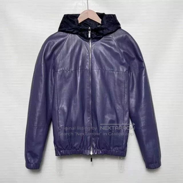 Dior DIOR Monogram Leather Reversible Zipper Jacket. Size US L / EU 52-54 / 3 - 4 Thumbnail
