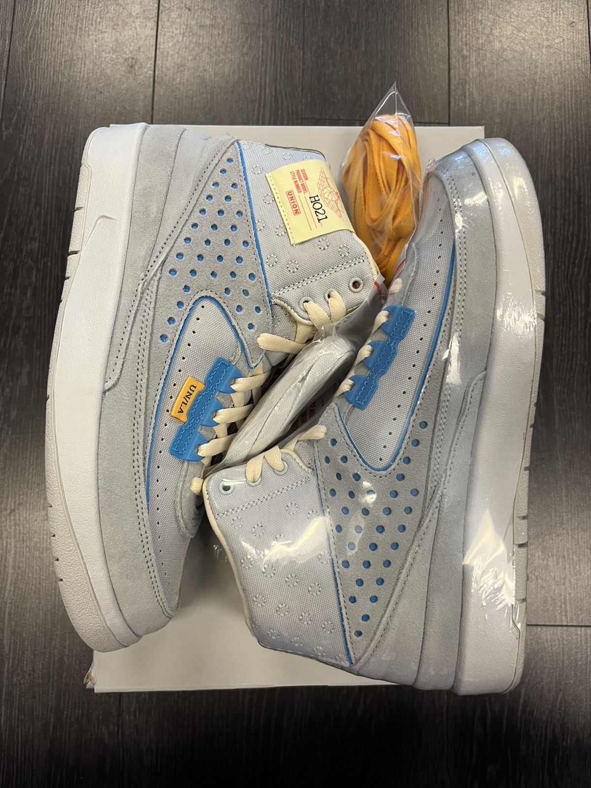 Jordan Brand × Union LA Air Jordan 2 Retro SP Union Grey Fog Size US 7 / EU 40 - 2 Thumbnail