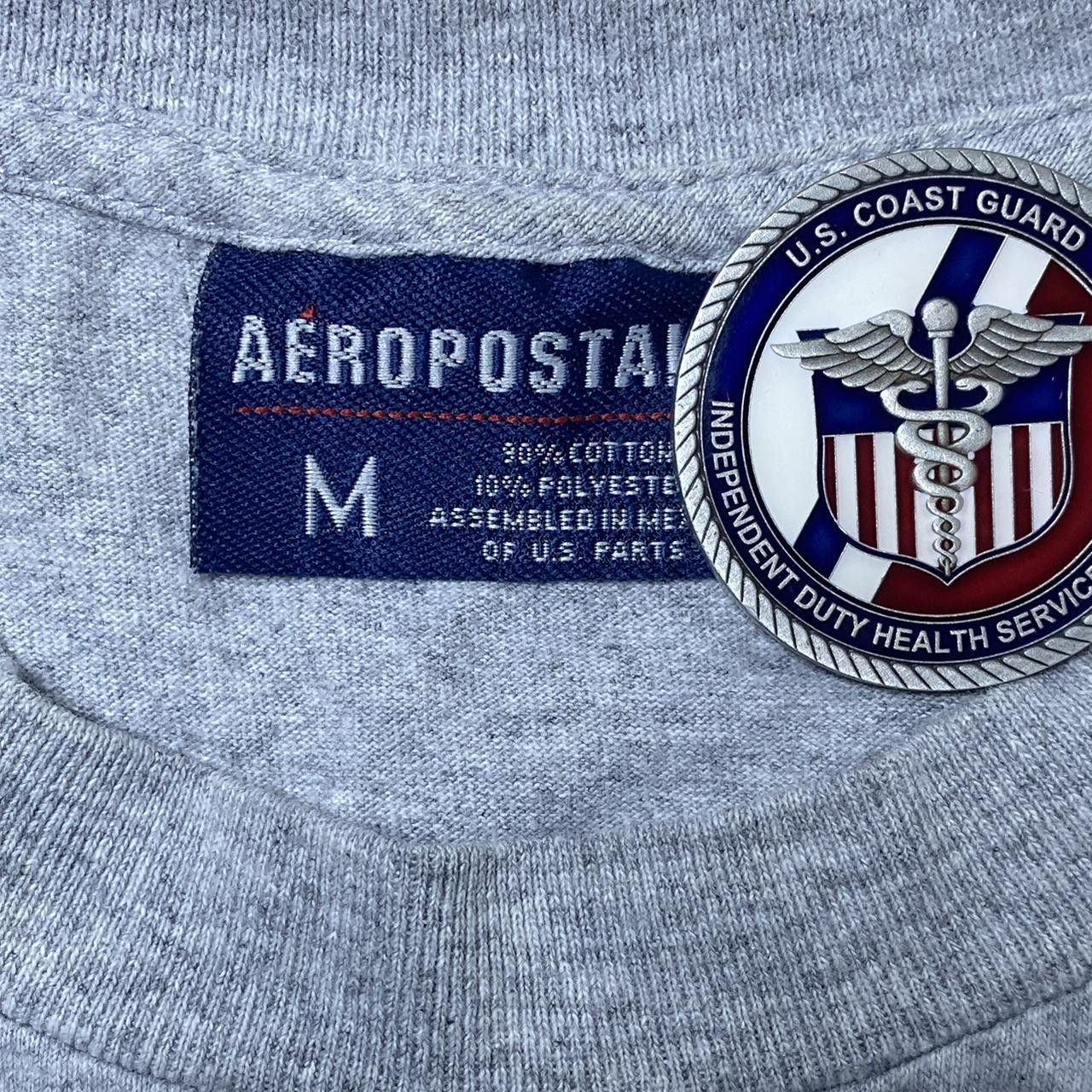 Aeropostale Vintage Aeropostale Gray Tee Size Medium Size US M / EU 48-50 / 2 - 3 Thumbnail
