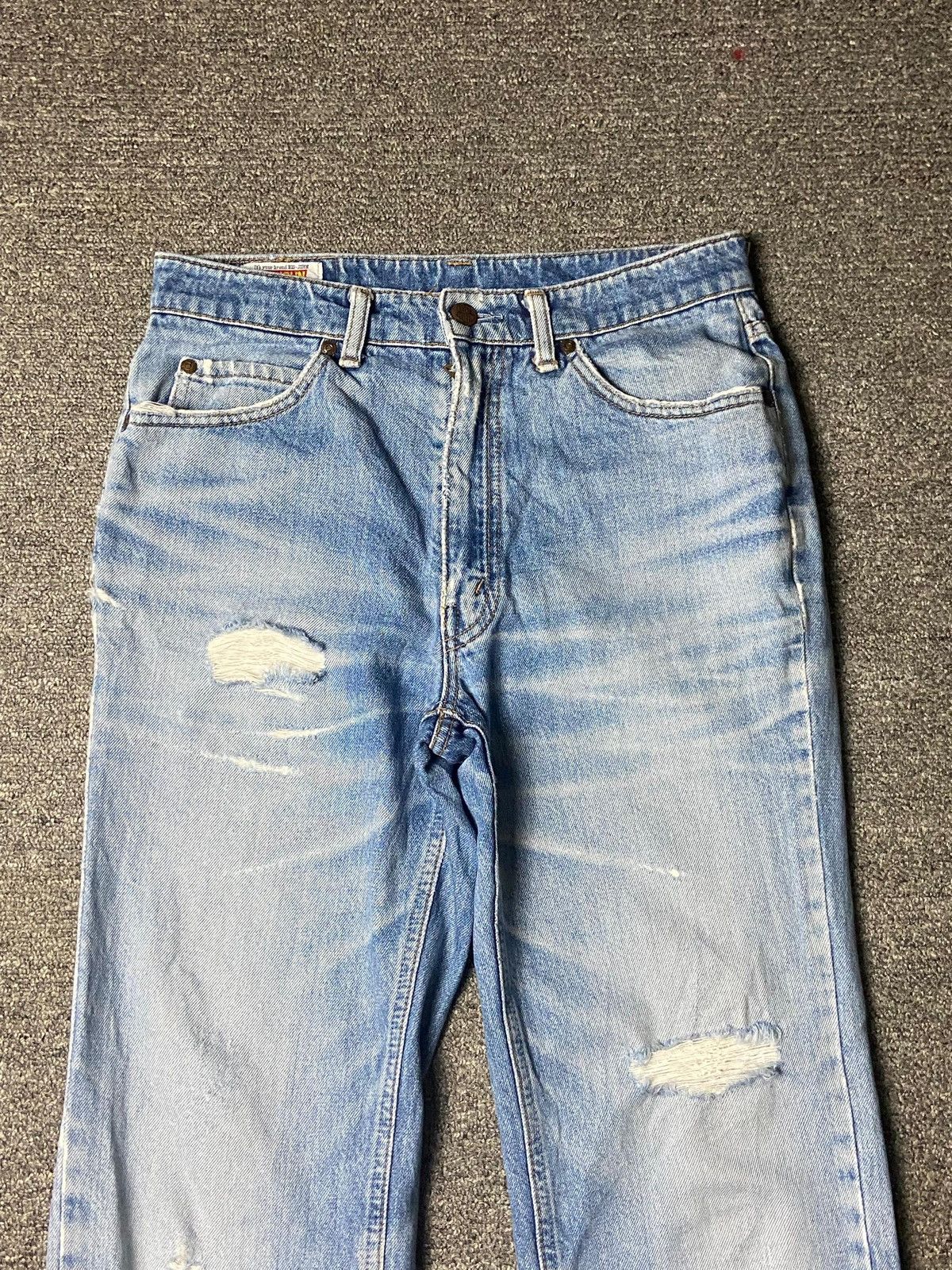 Big John BIG JOHN Distressed Denim Ripped Jeans (138) Size US 29 - 6 Thumbnail