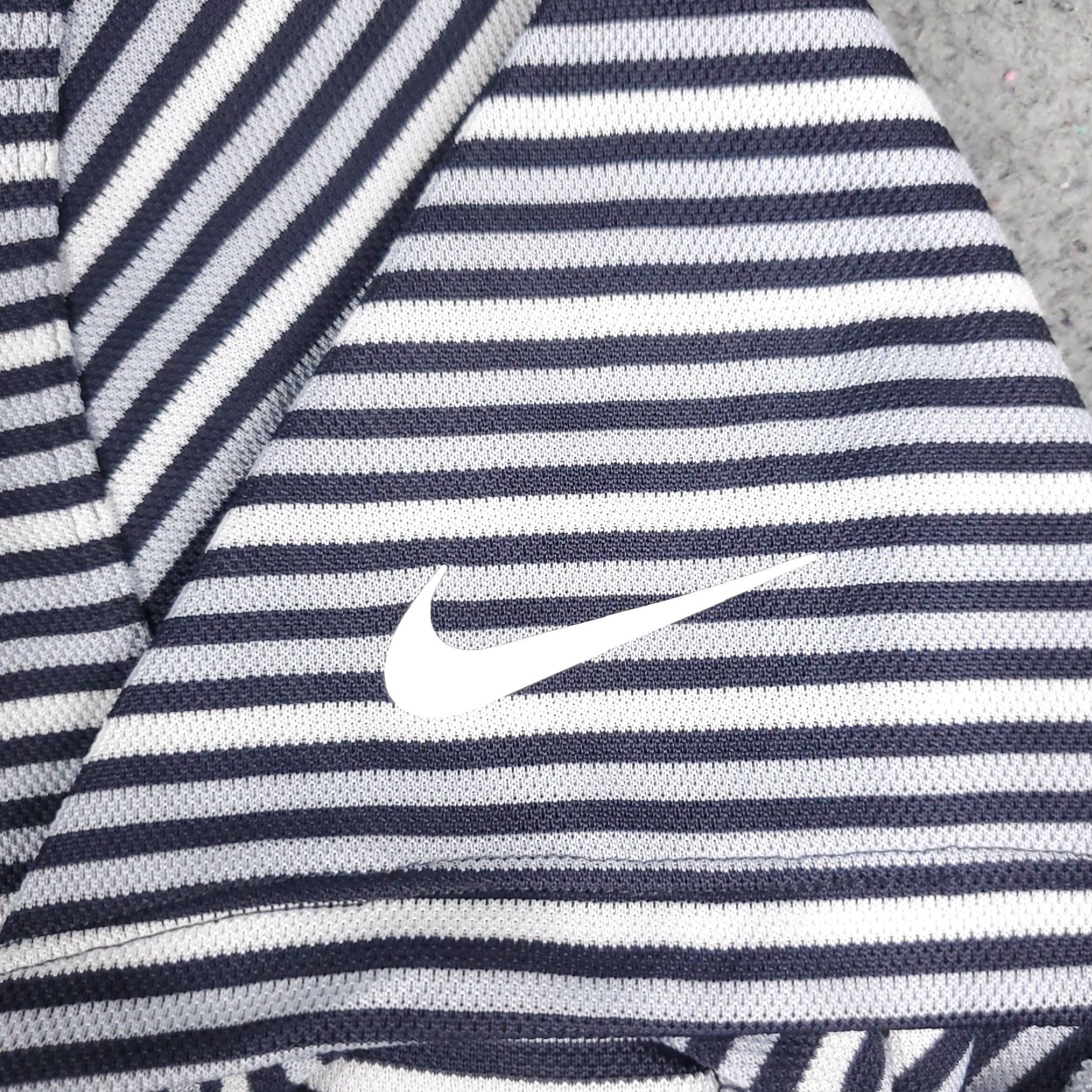 Nike Nike Polo Shirt Mens M Blue Striped Swoosh Golf Casual Short Sleeve polo shirt Nike Golf Men Medium Blue Striped Swoosh Size US M / EU 48-50 / 2 - 4 Thumbnail