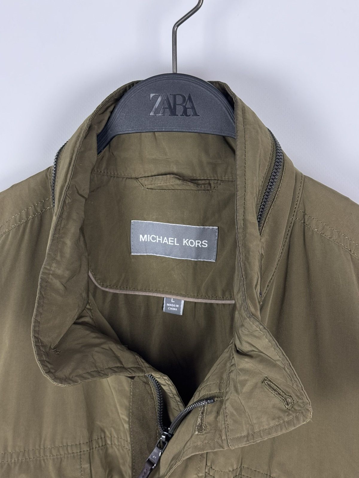 Michael Kors Michael Kors Military Field Nylon Jacket Size US L / EU 52-54 / 3 - 12 Thumbnail