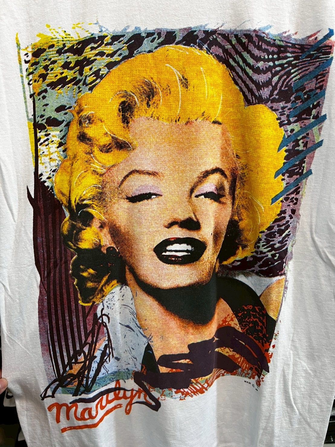 Band Tees Marilyn Monroe 90’s Size US L / EU 52-54 / 3 - 3 Thumbnail