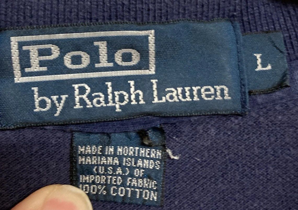 Polo Ralph Lauren VTG Polo Ralph Lauren Knit Polo Striped USA Patriotic Sz L Size US L / EU 52-54 / 3 - 5 Thumbnail