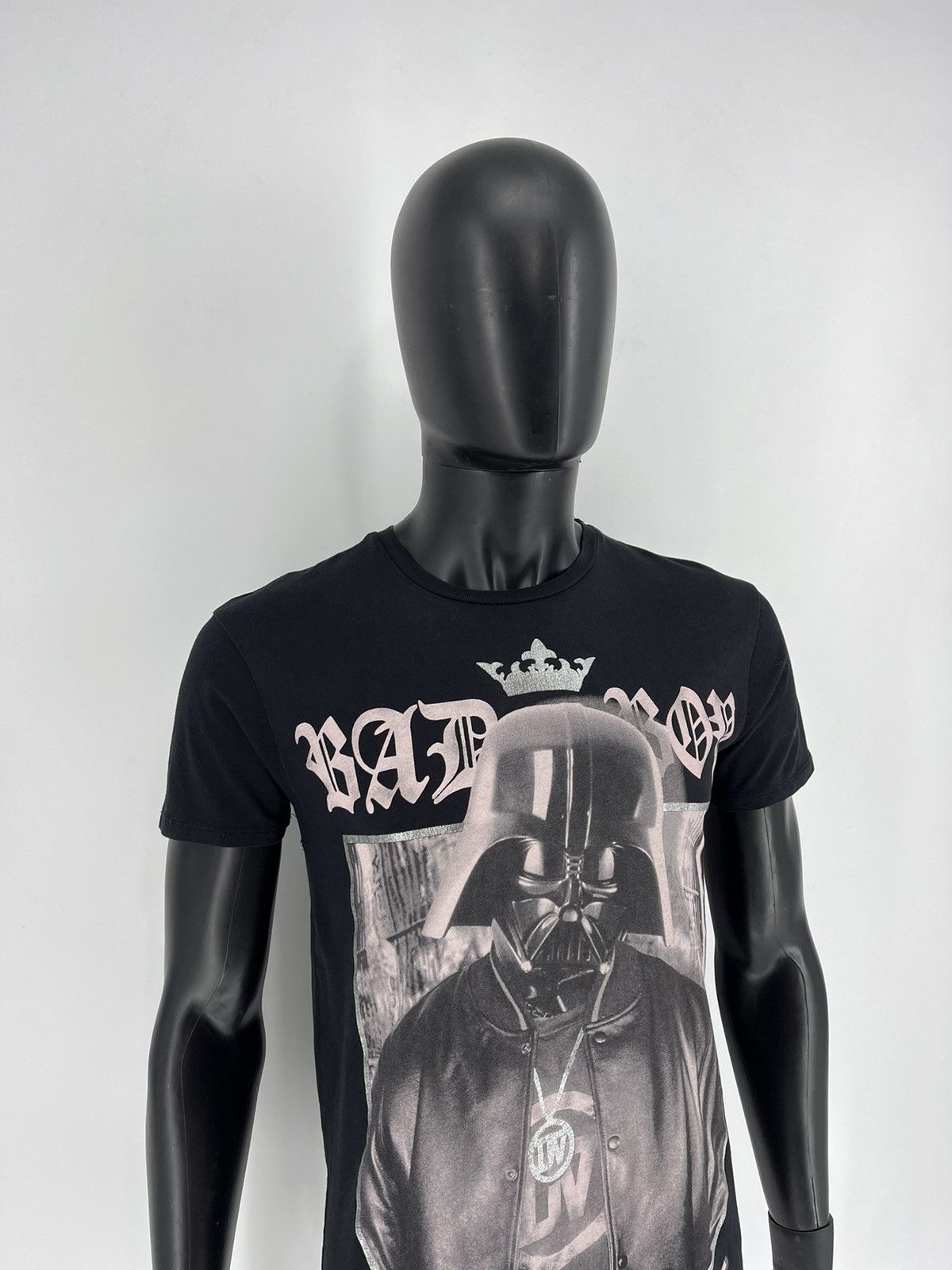 Band Tees Vintage Star Wars Parody Black Boys Mens Tshirt Darth Vader Size US S / EU 44-46 / 1 - 3 Thumbnail