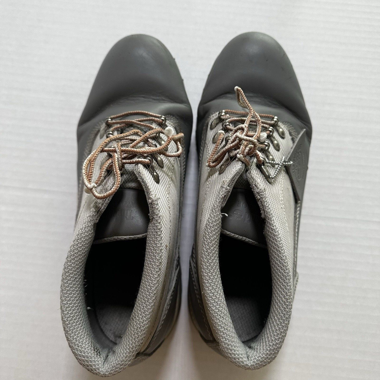 Timberland Timberland Converge Waterproof Gray Leather/Canvas Boots 9M Size US 9 / EU 42 - 7 Thumbnail