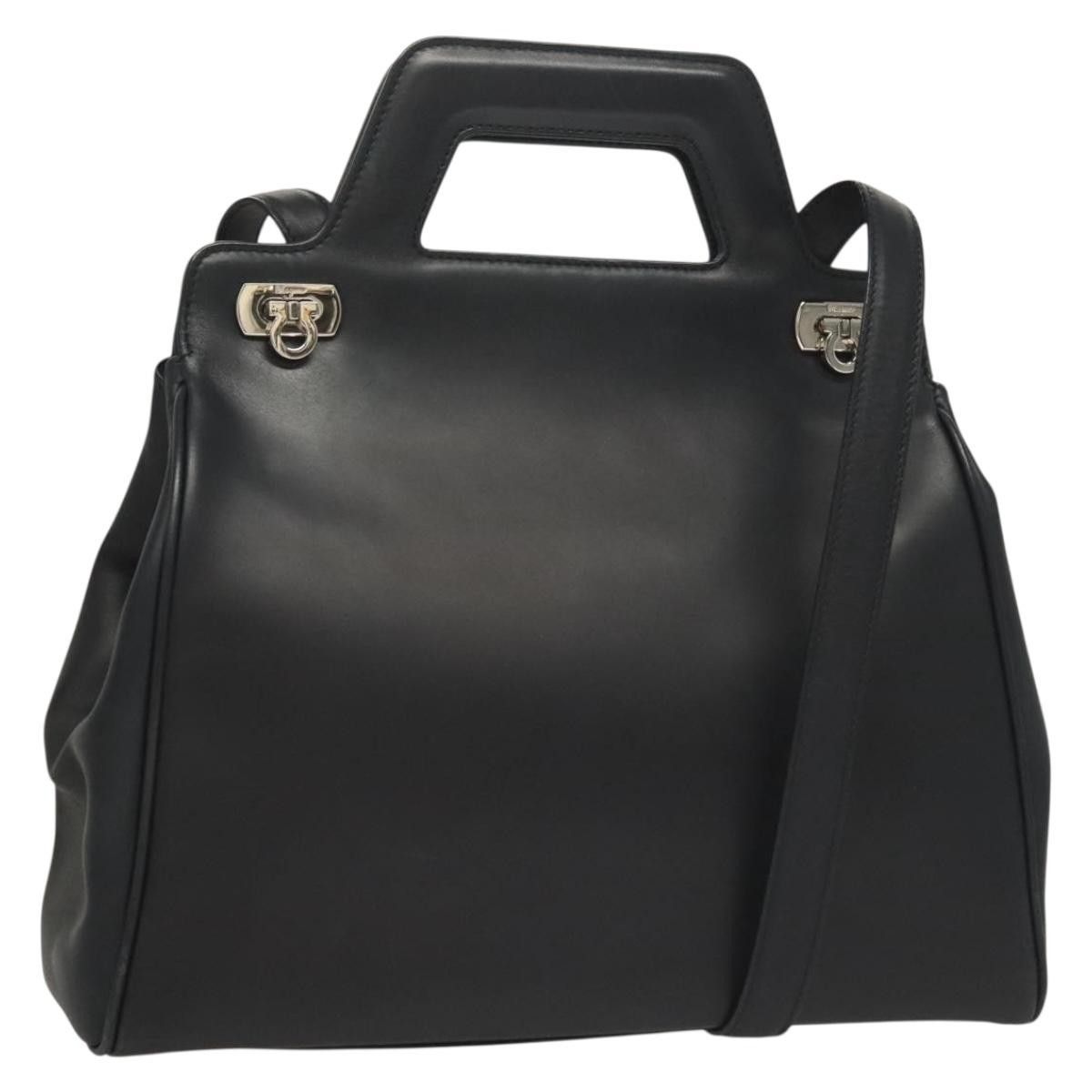 Salvatore Ferragamo Salvatore Ferragamo Soft W Tote Leather Size ONE SIZE - 1 Thumbnail