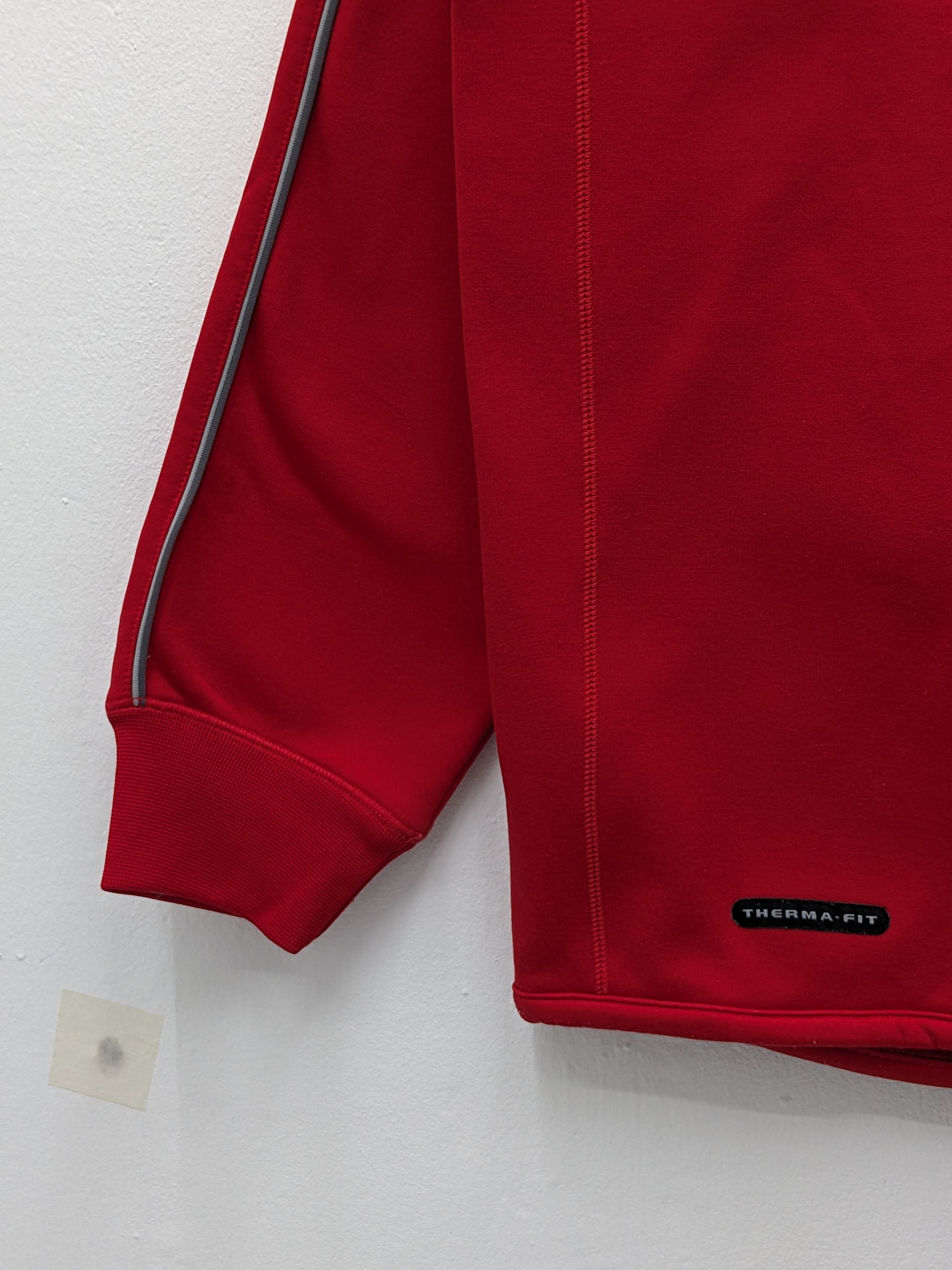 Nike Vintage Nike Therma-Fit Red Crewneck Sweatshirt Size US XL / EU 56 / 4 - 6 Thumbnail