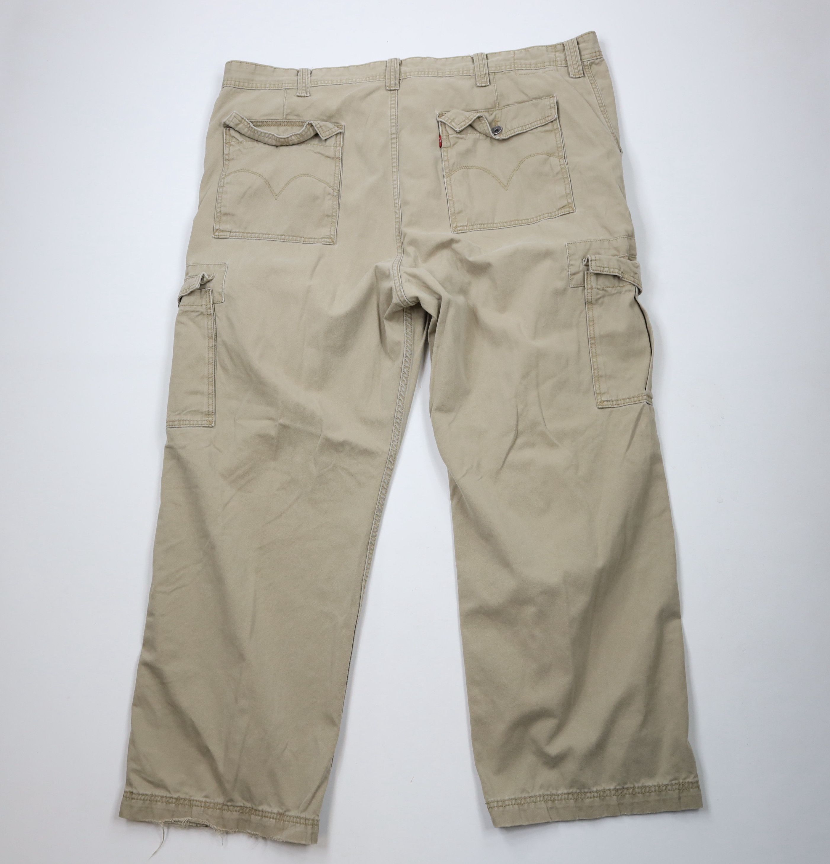 Levi's × Vintage Vintage Y2K Levis Loose Straight Wide Leg Cargo Pants Size US 44 / EU 60 - 10 Thumbnail