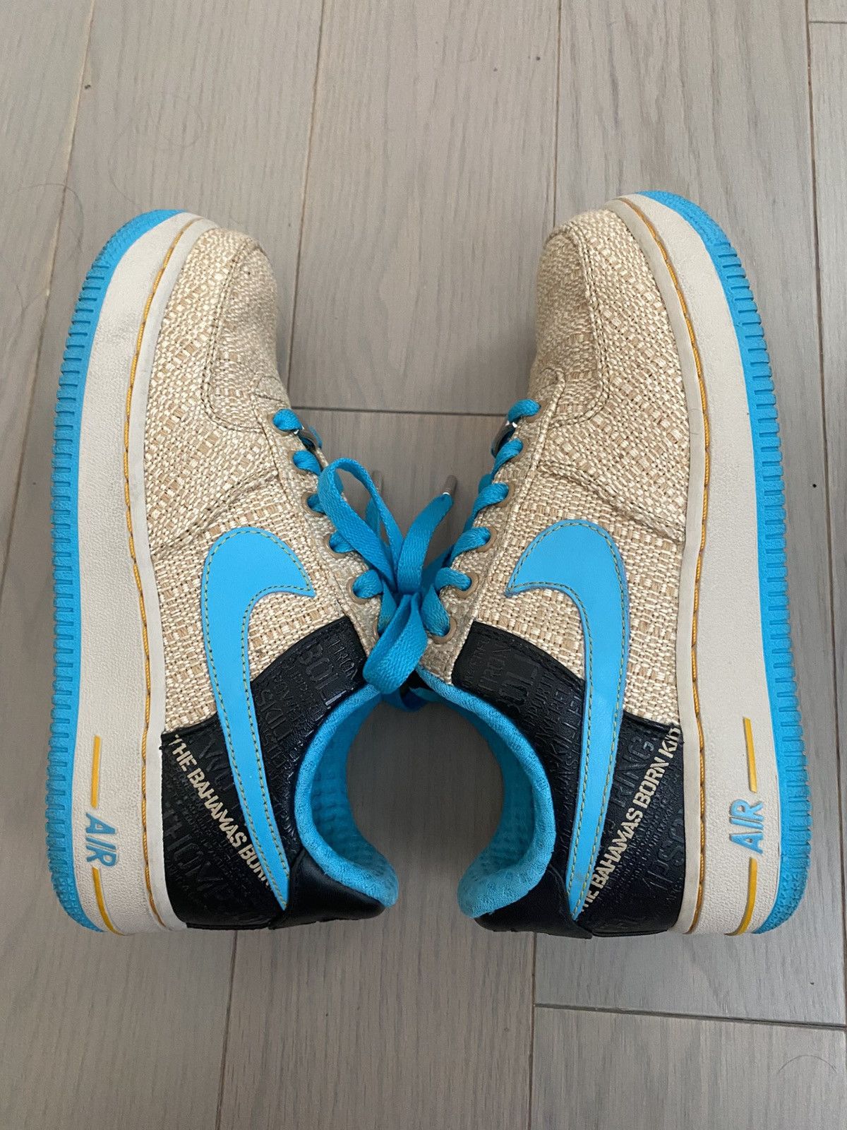Nike Women’s 2007 Nike Air Force 1 Premium Thompson Original Six Size US 4 / IT 34 - 2 Thumbnail