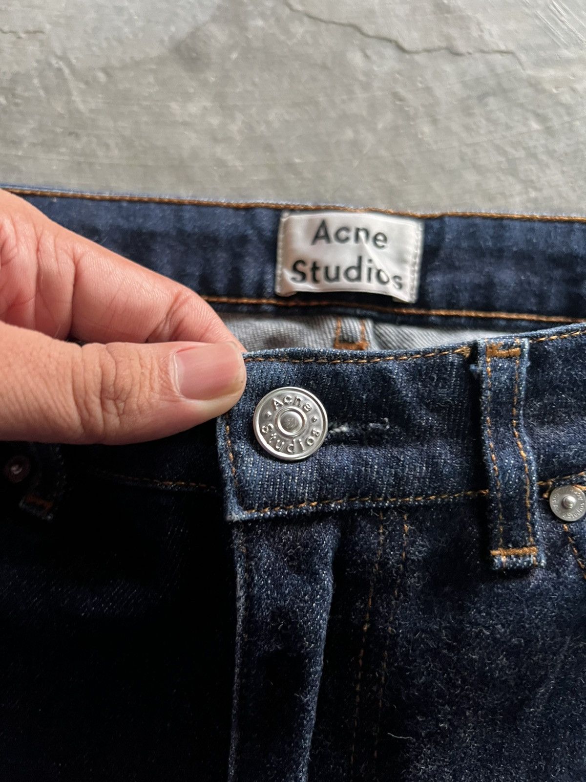 Acne Studios acne studios 3/4 @ cropped style jeans Size US 29 - 3 Thumbnail