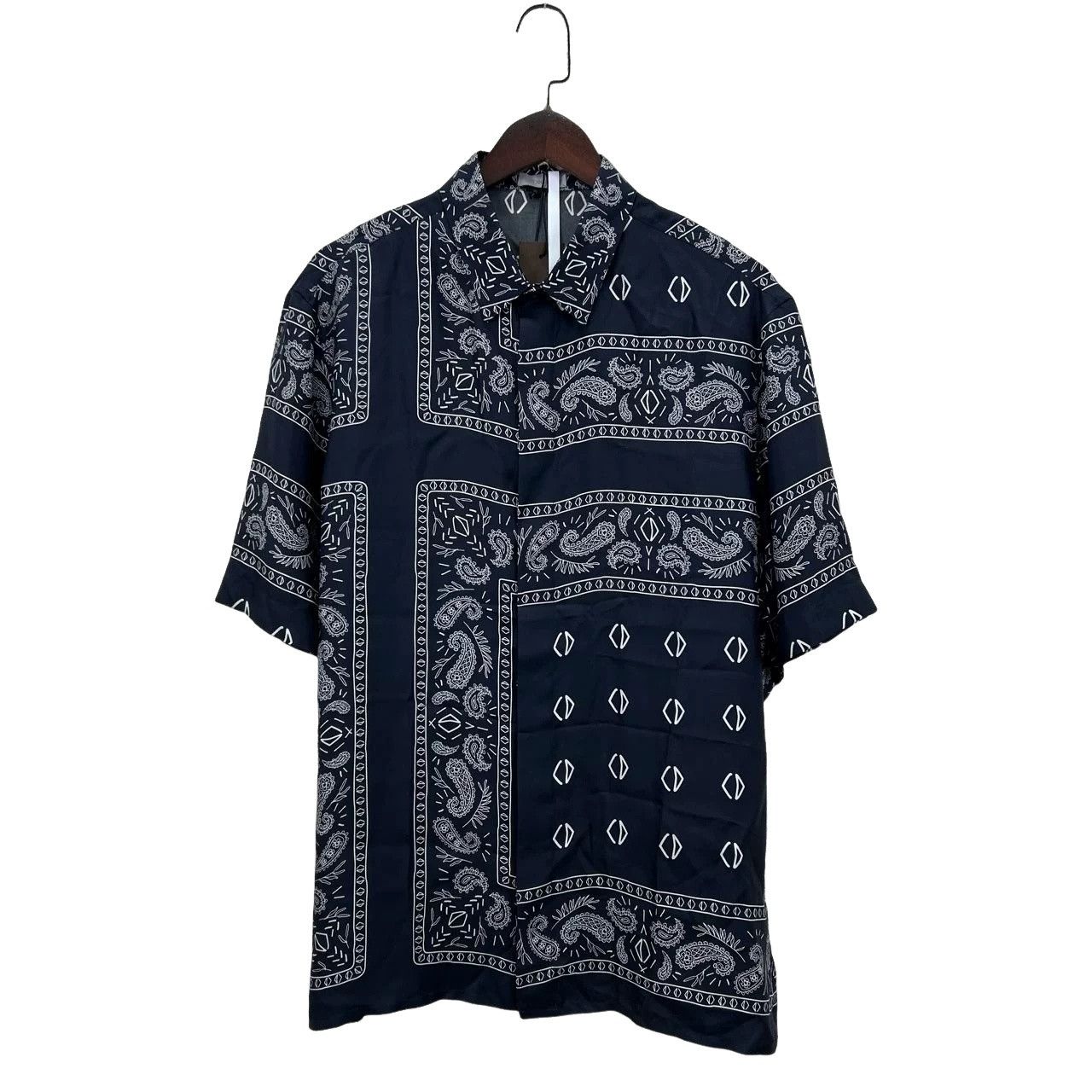 Dior Dior Paisley Print Silk Shirt Size M Size US M / EU 48-50 / 2 - 1 Thumbnail