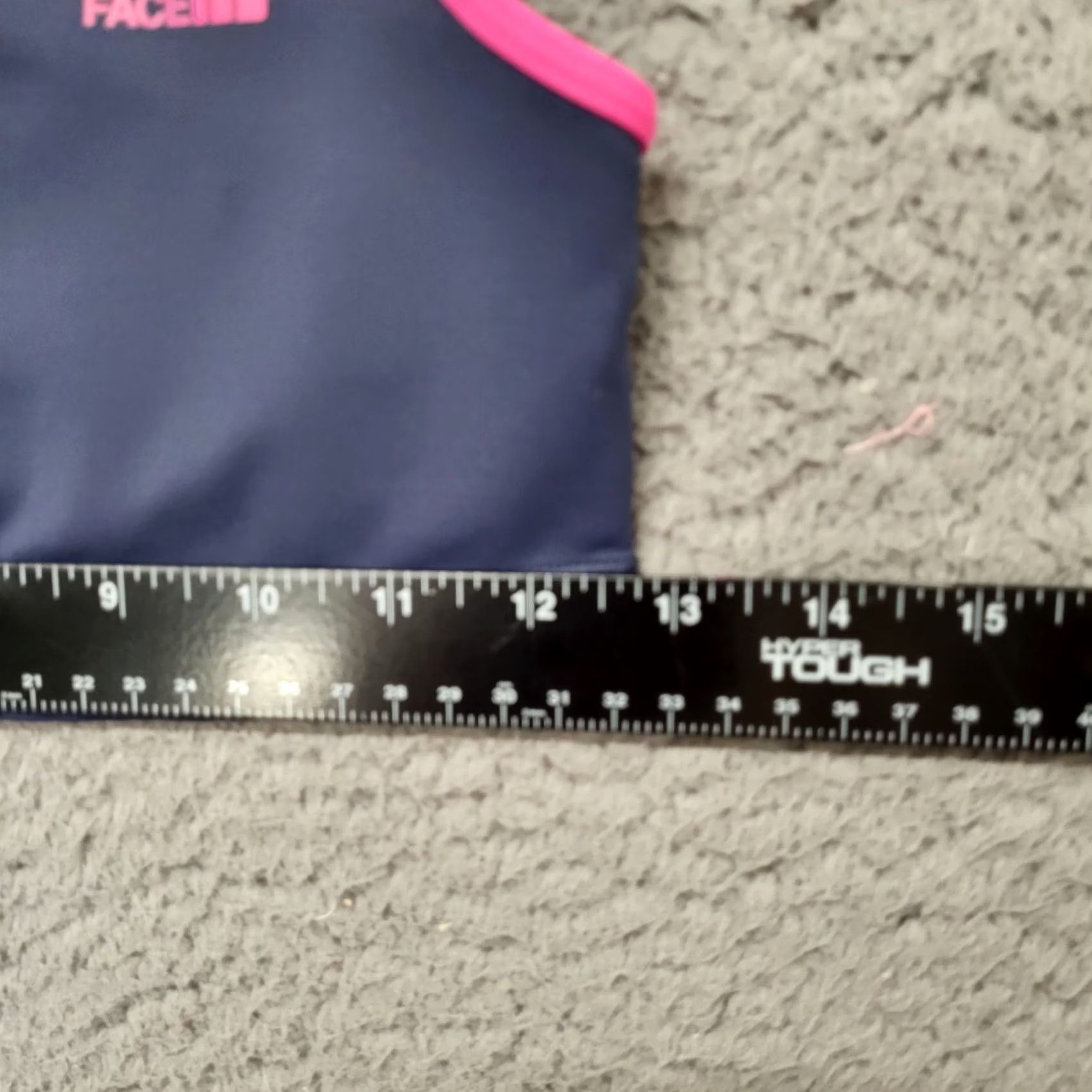 The North Face The North Face Reversible Sports Bra Womens S Gray Hot Pink Racerback Active Gym Size ONE SIZE - 7 Thumbnail