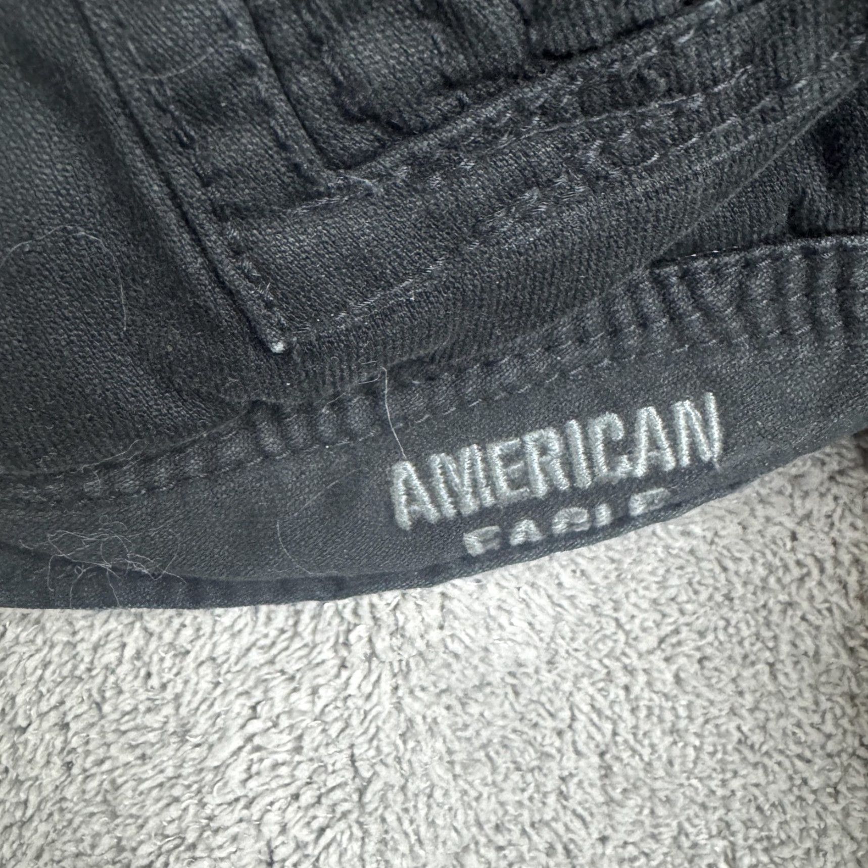 American Eagle Outfitters American Eagle Outfitters Jacket Mens 2XL Black Canvas Military Full Zip Lined Size US XXL / EU 58 / 5 - 4 Thumbnail