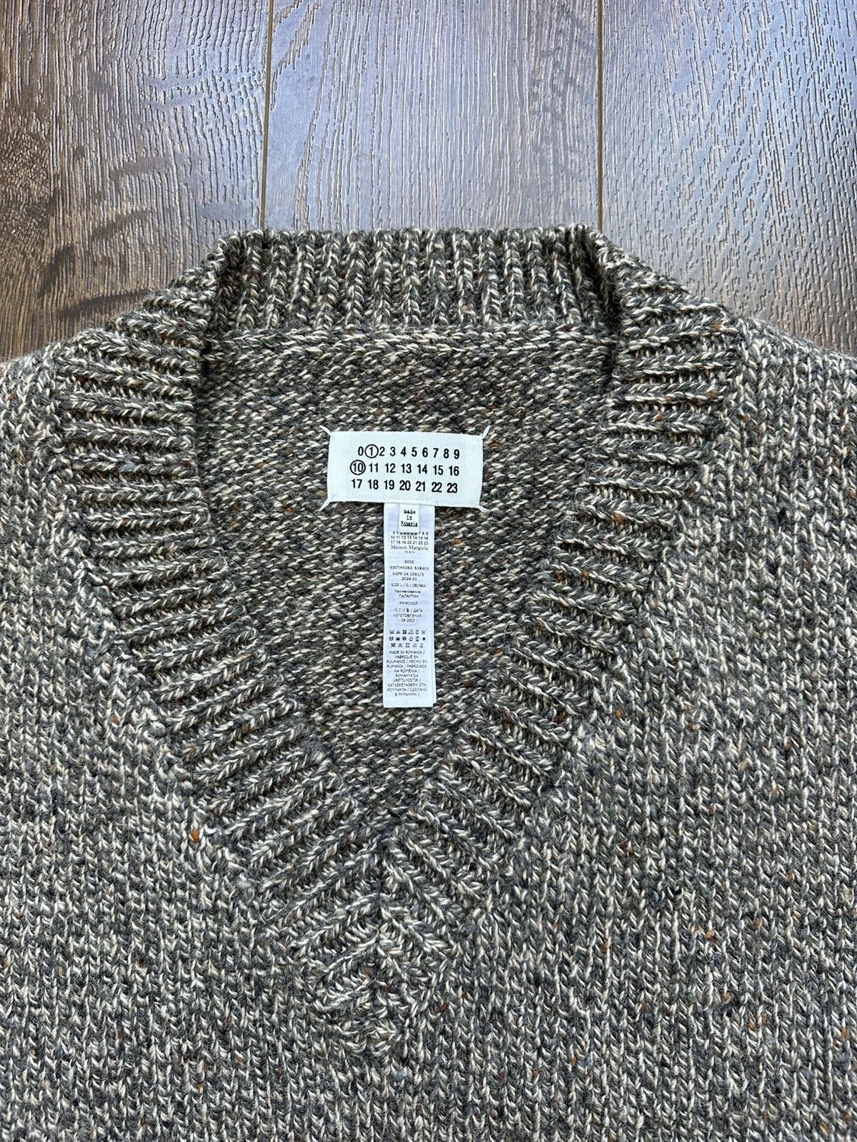 Maison Margiela Wool/Alpaca Sweater Vest Size US L / EU 52-54 / 3 - 3 Thumbnail