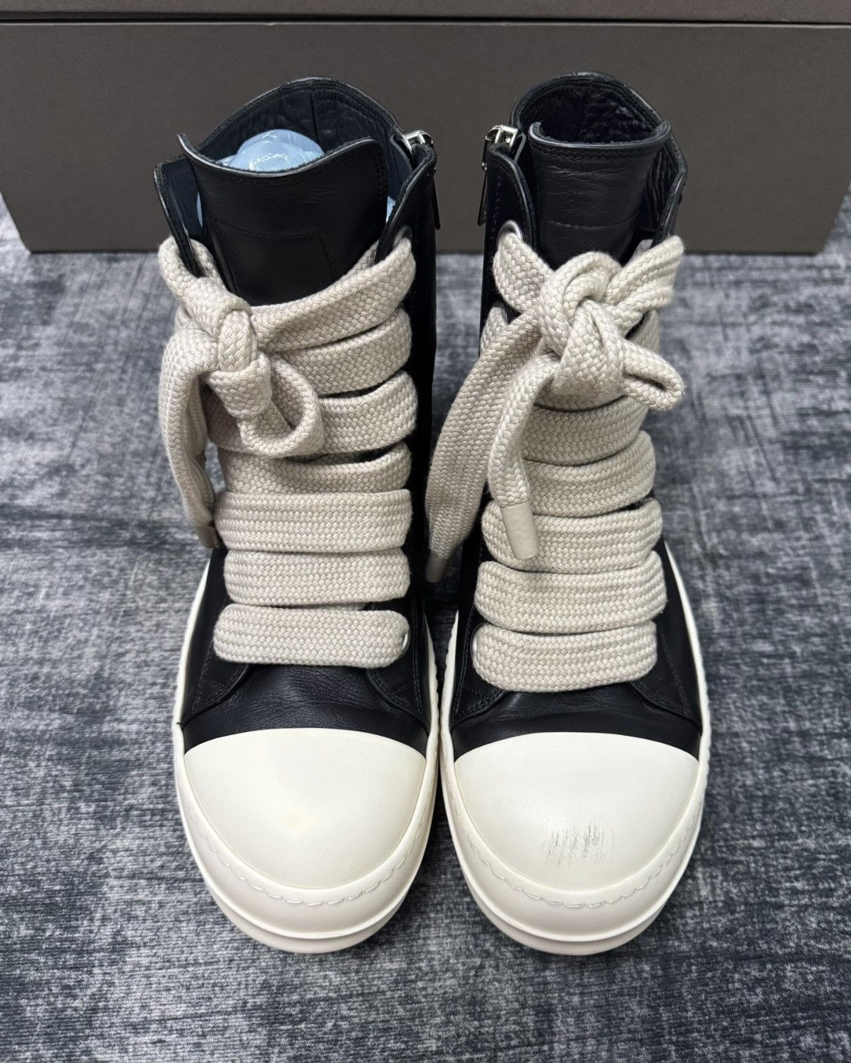 Rick Owens Rick Owens Mainline Leather Low-Top "Big Converse" Size US 10 / EU 43 - 2 Thumbnail