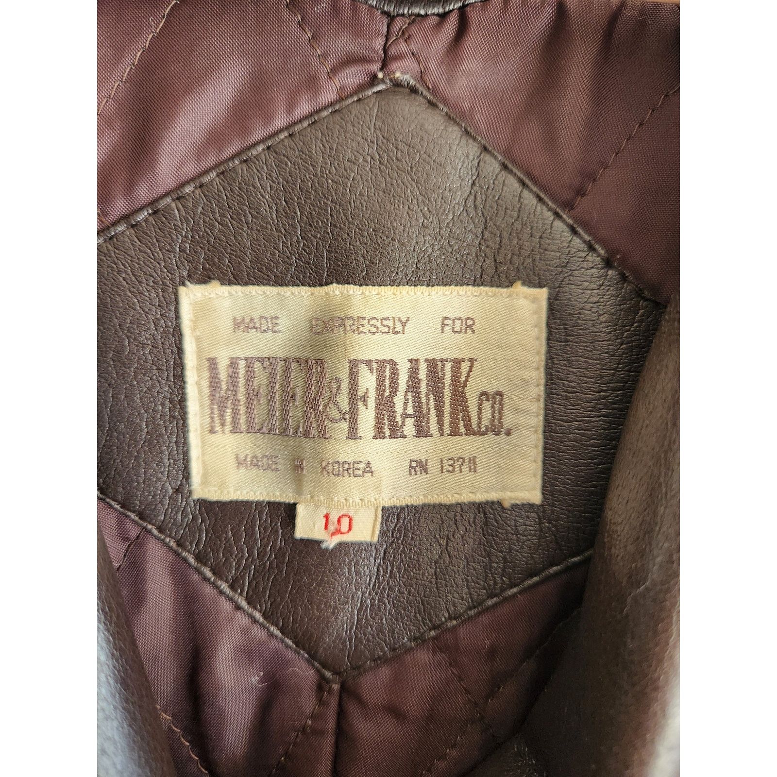 Unknown London Vintage 90's Meier & Frank Co. Women's Trench Coat- 10 Size L / US 10 / IT 46 - 5 Thumbnail