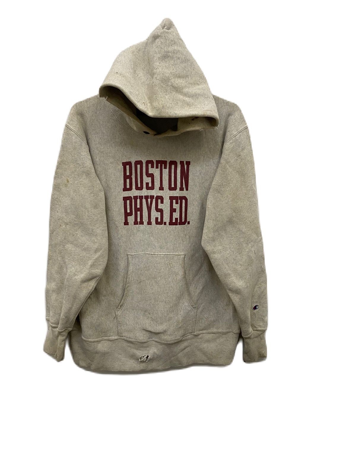 Champion × Vintage THRASHED VINTAGE CHAMPION HOODIES REVERSE WEAVE RIPPED Size US XL / EU 56 / 4 - 1 Thumbnail