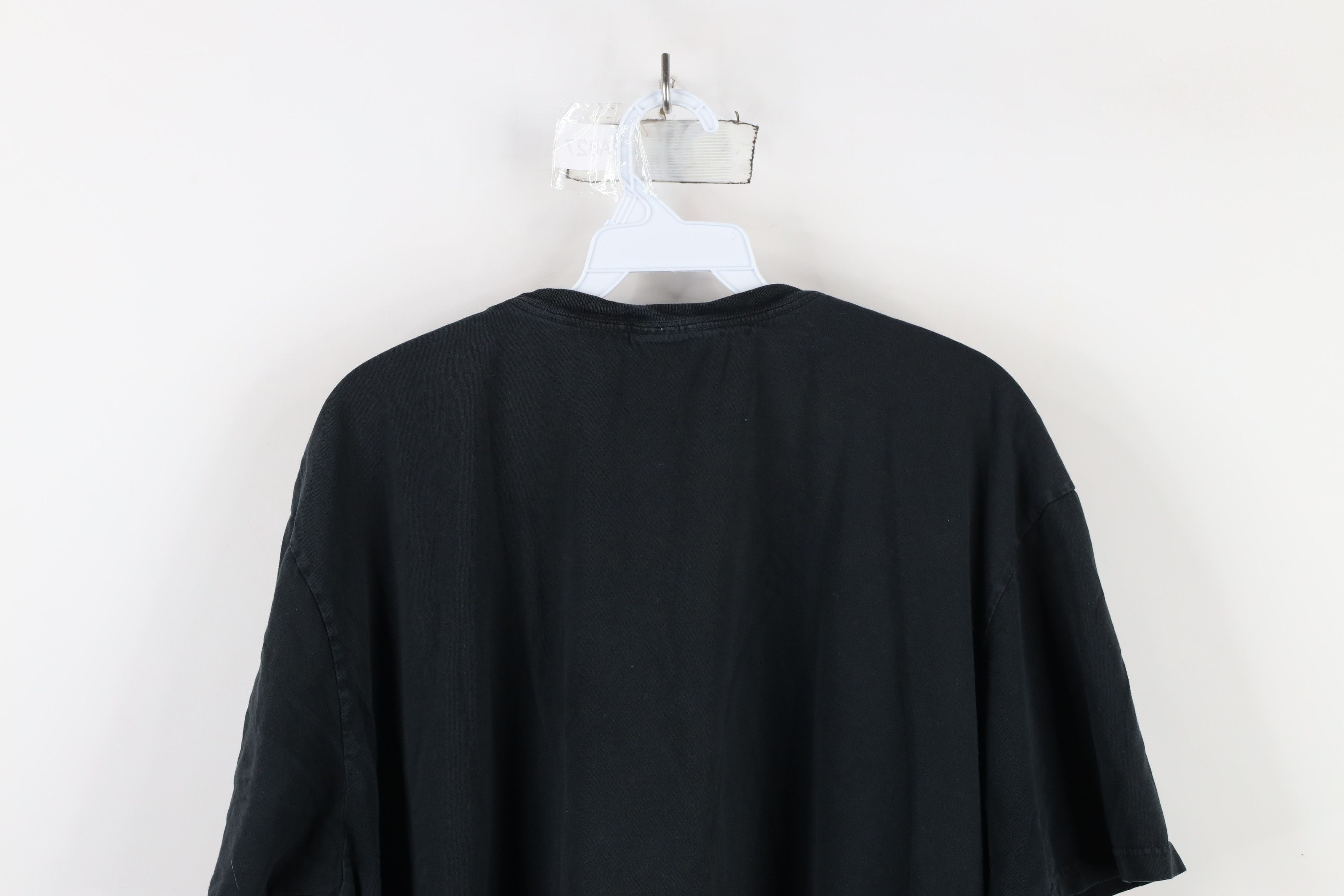 Ralph Lauren × Vintage Vintage 90s Ralph Lauren Short Sleeve T-Shirt Black Cotton Size US XXL / EU 58 / 5 - 12 Thumbnail