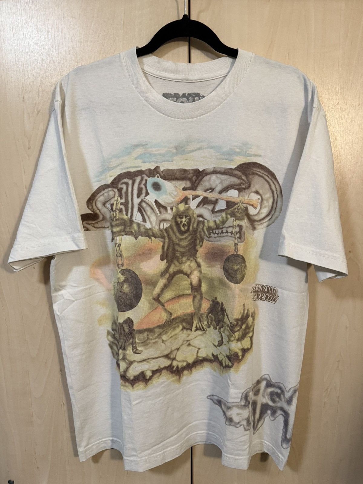 Travis Scott Travis Scott T-shirt, Skitzo-Utopia, Circus Maximus tour Size US L / EU 52-54 / 3 - 1 Thumbnail