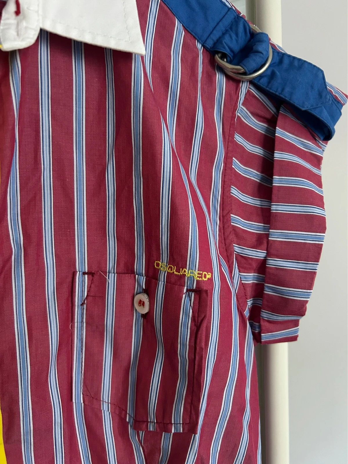 Dsquared2 Dsquared2 Short Sleeve Button Up Shirt Size XS / US 0-2 / IT 36-38 - 4 Thumbnail