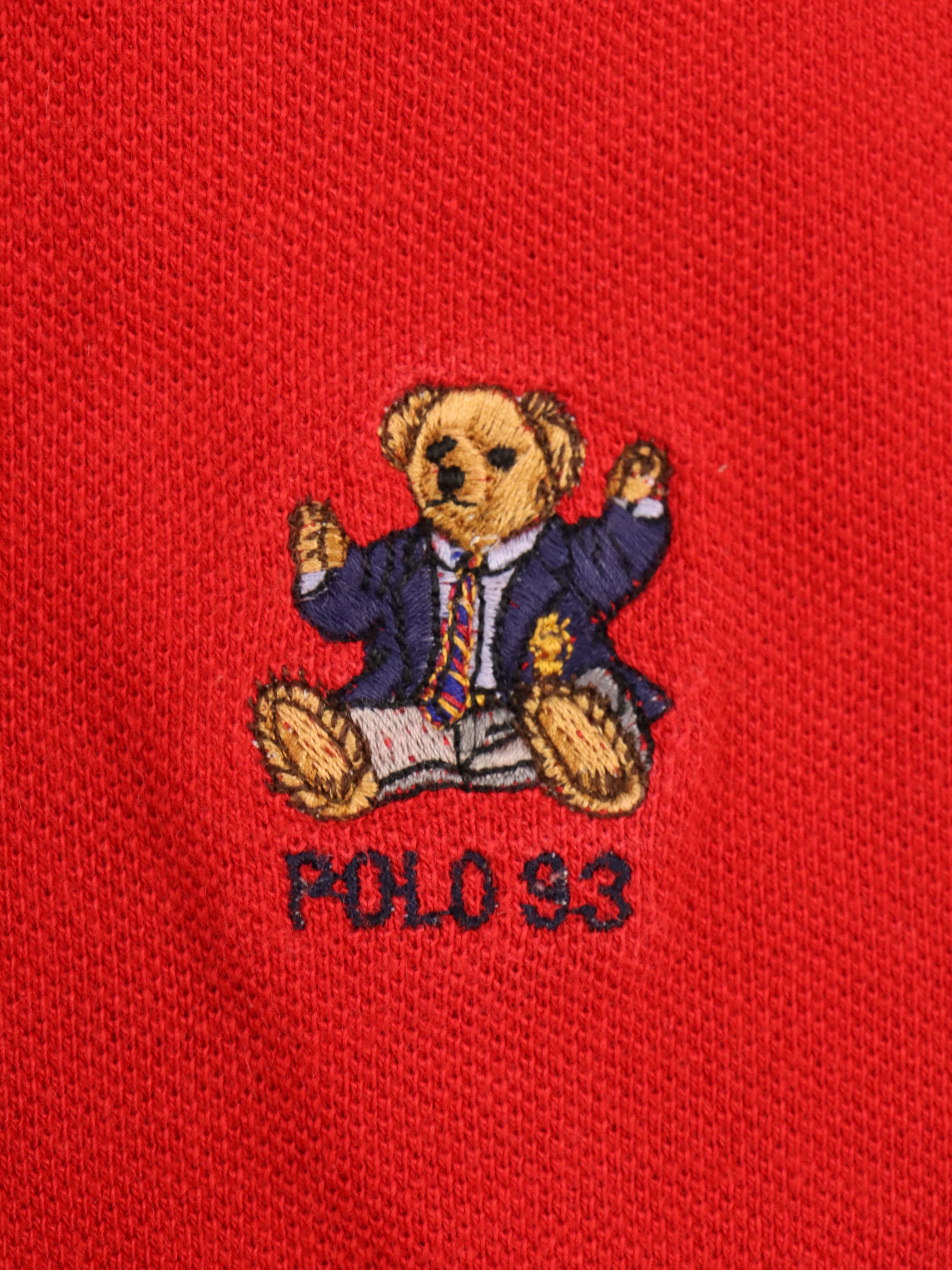 Polo Ralph Lauren × Ralph Lauren Polo Ralph Lauren Polo Bear '93 Single Pocket The Big Shirt Size US XXL / EU 58 / 5 - 6 Thumbnail