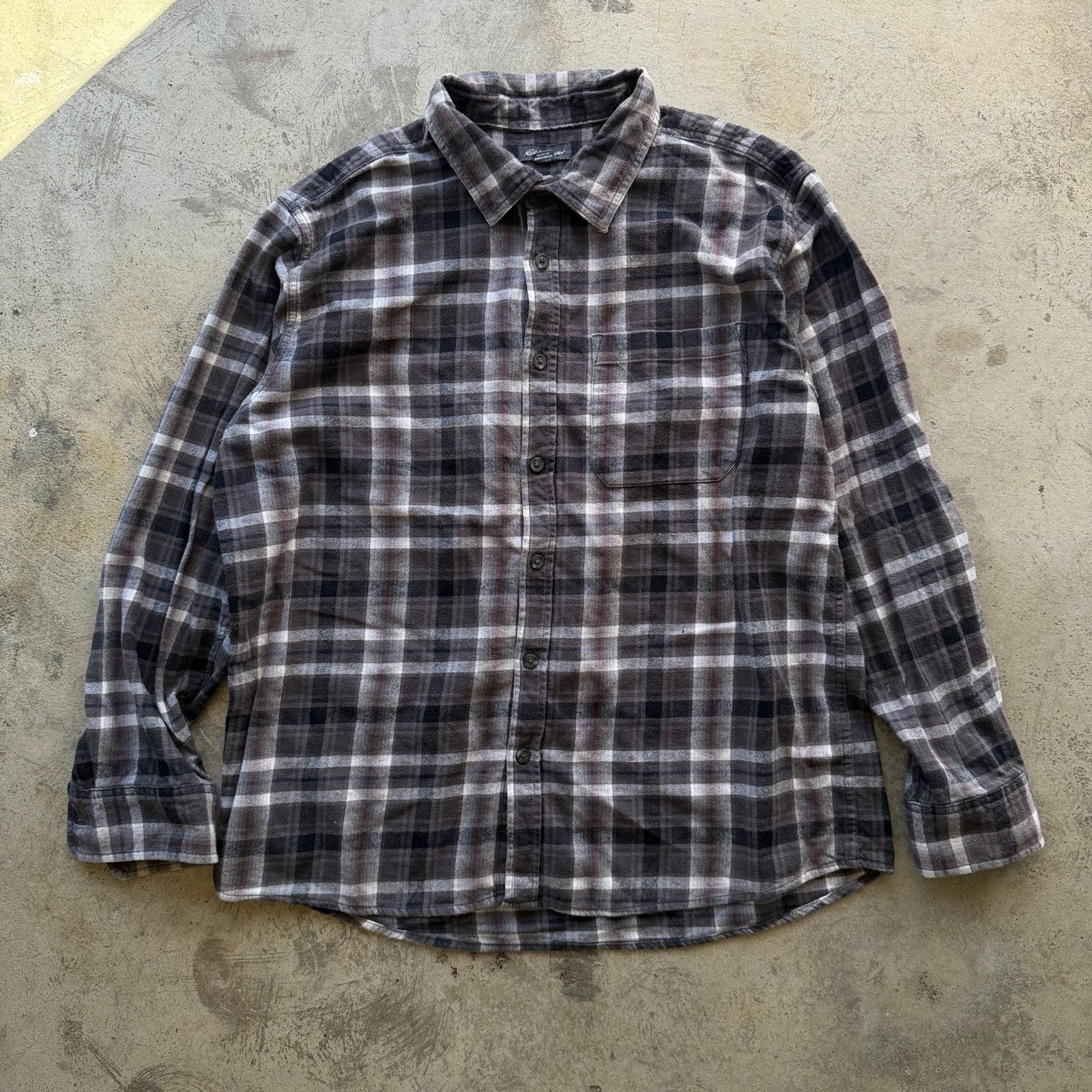 Eddie Bauer Eddie Bauer Plaid Flannel Button Down Shirt Size XL Size US L / EU 52-54 / 3 - 2 Thumbnail