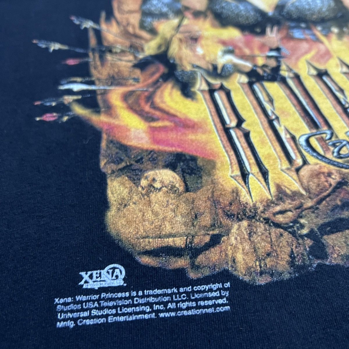 Vintage Vintage 90s Callisto Xena Princess Warrior Fire MovieTee XL Size US XL / EU 56 / 4 - 4 Thumbnail