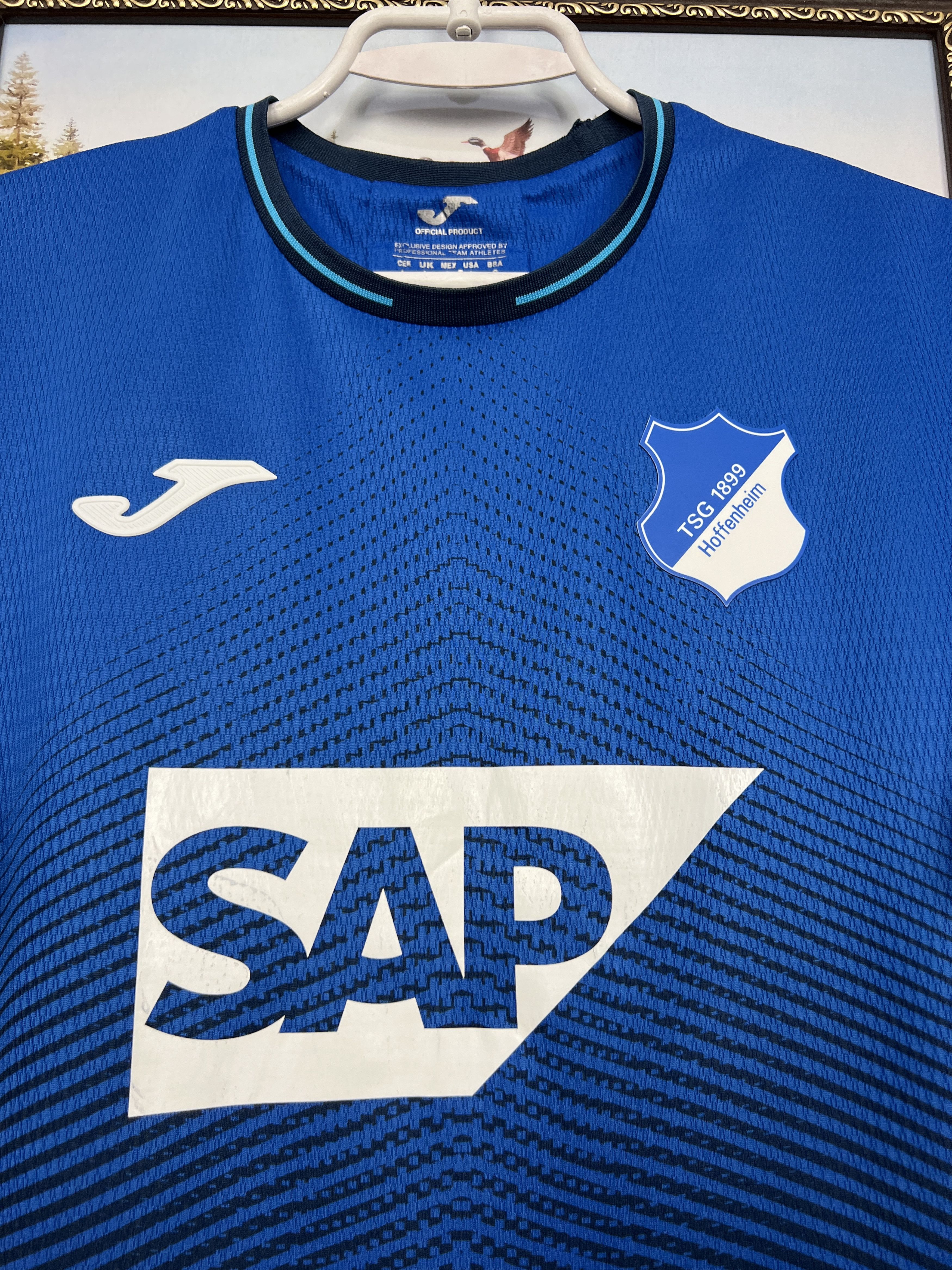 Joma TSG 1899 Hoffenheim Home football shirt 2021 #10 Dabbur Size US L / EU 52-54 / 3 - 6 Thumbnail