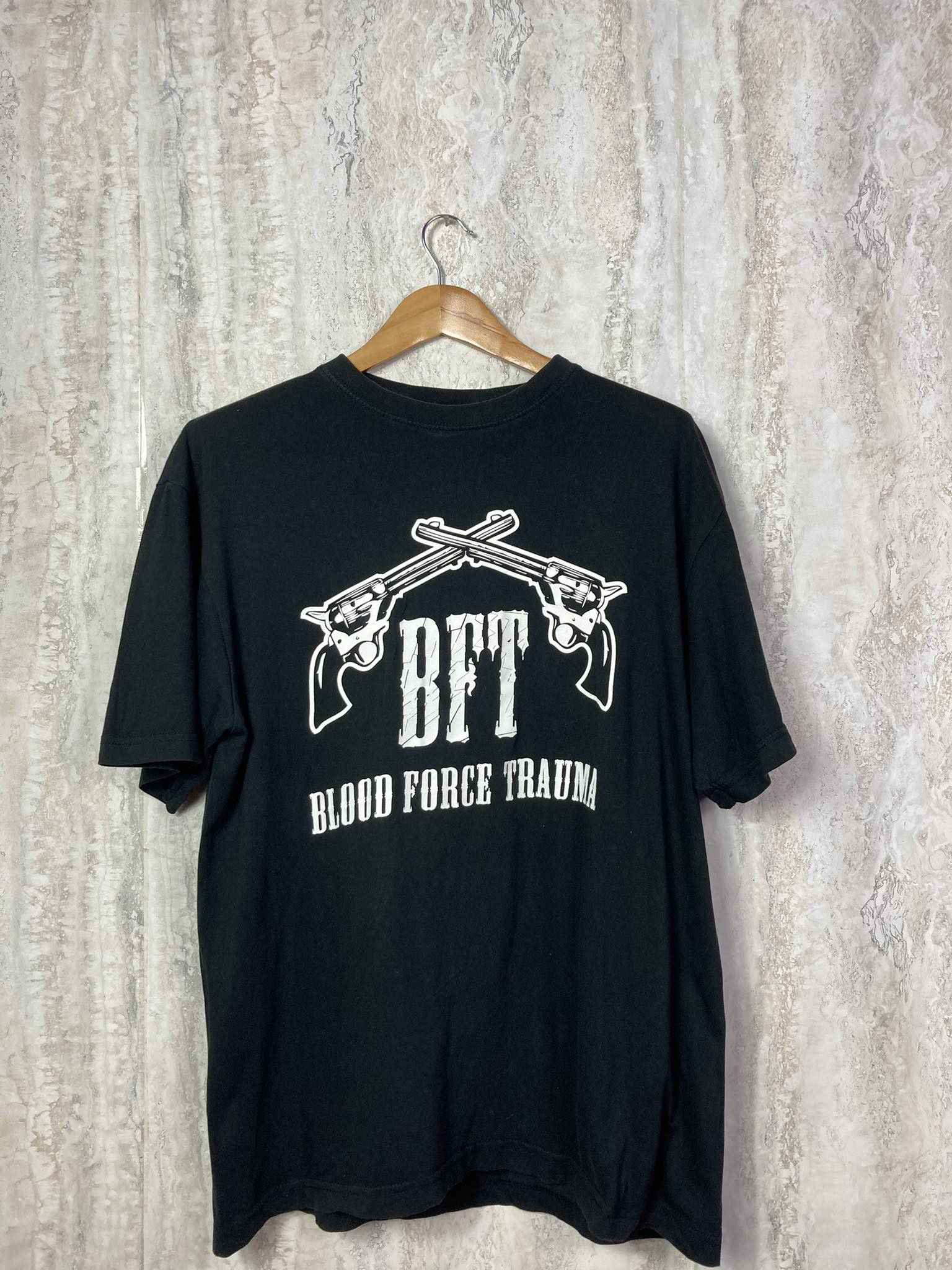 Trauma long sleeve in contrast T-shirt