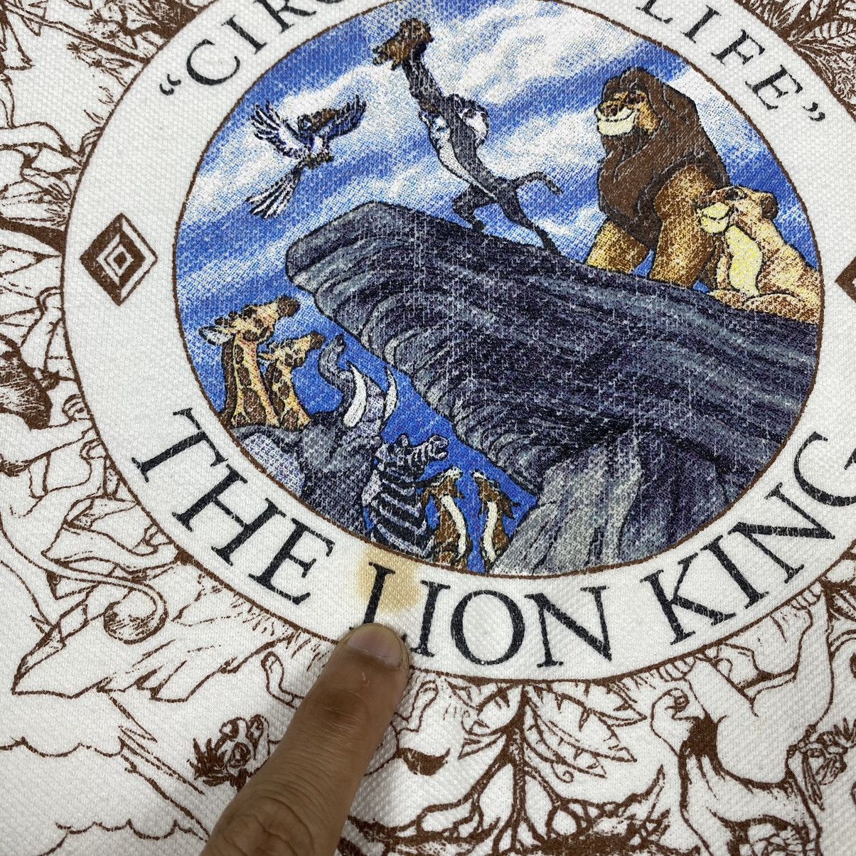 Disney × Vintage VINTAGE 90's THE LION KING MOVIE DISNEY CARTOON CREWNECK Size US M / EU 48-50 / 2 - 5 Thumbnail