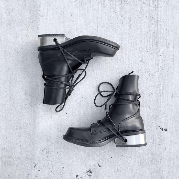 Dirk bikkembergs hotsell metal heel boots