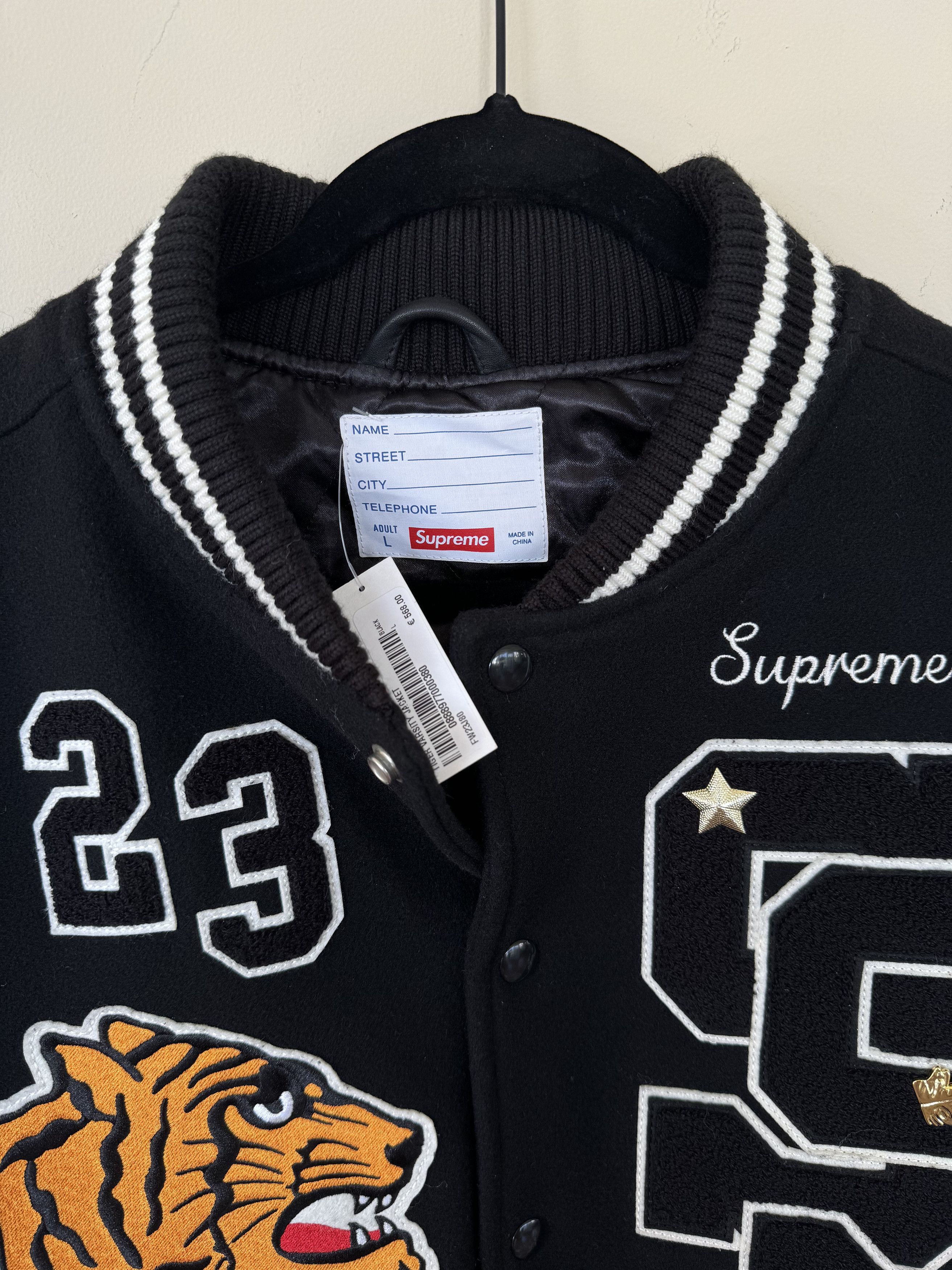 Supreme Supreme 94 Varsity Jacket NWT Size US L / EU 52-54 / 3 - 4 Thumbnail