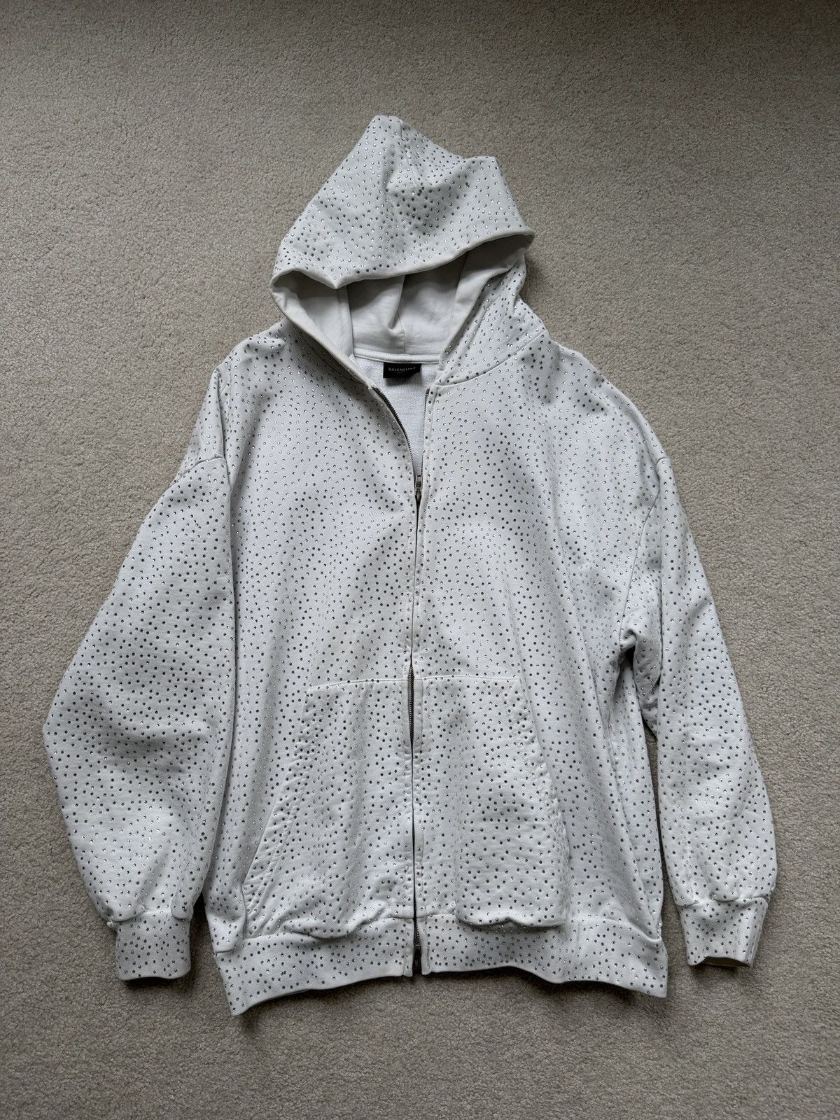 Balenciaga BB SWAROVSKII ZIPUP Size US S / EU 44-46 / 1 - 1 Thumbnail
