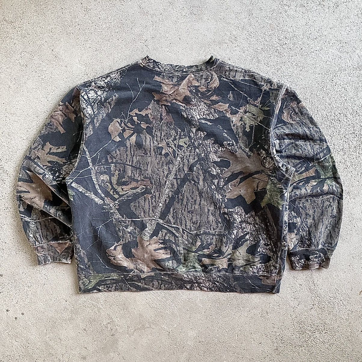 Realtree Vintage Y2K Carhartt Style Realtree Camo Crewneck Sweatshirt Size US L / EU 52-54 / 3 - 6 Thumbnail
