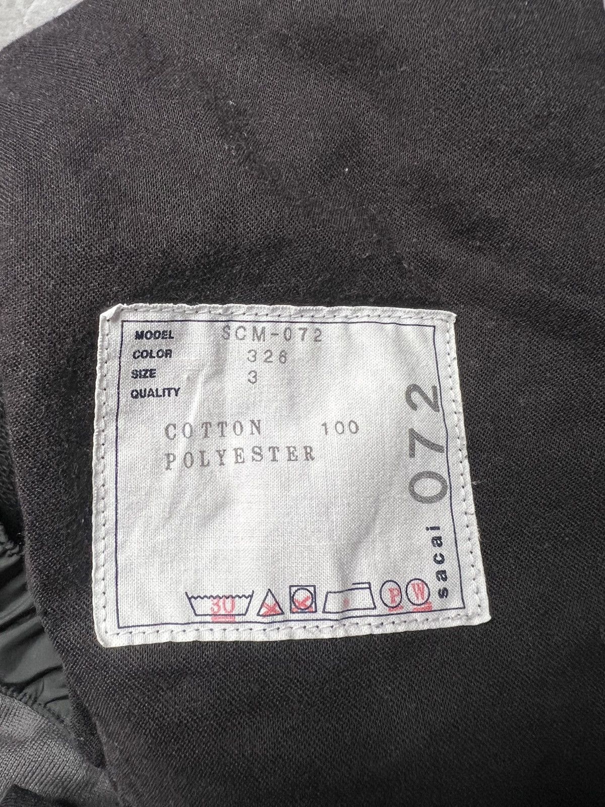 Sacai Sacai Jersey Sweat Pants Size US 34 / EU 50 - 7 Thumbnail