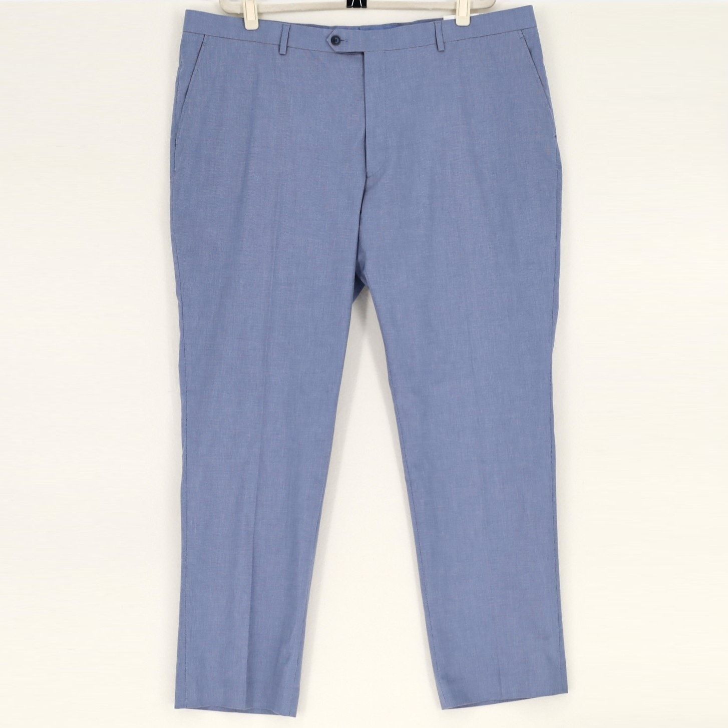 Tommy Hilfiger Tommy Hilfiger Men's Blue Cotton Suit Pants Size 44x32 Size US 44 / EU 60 - 1 Thumbnail