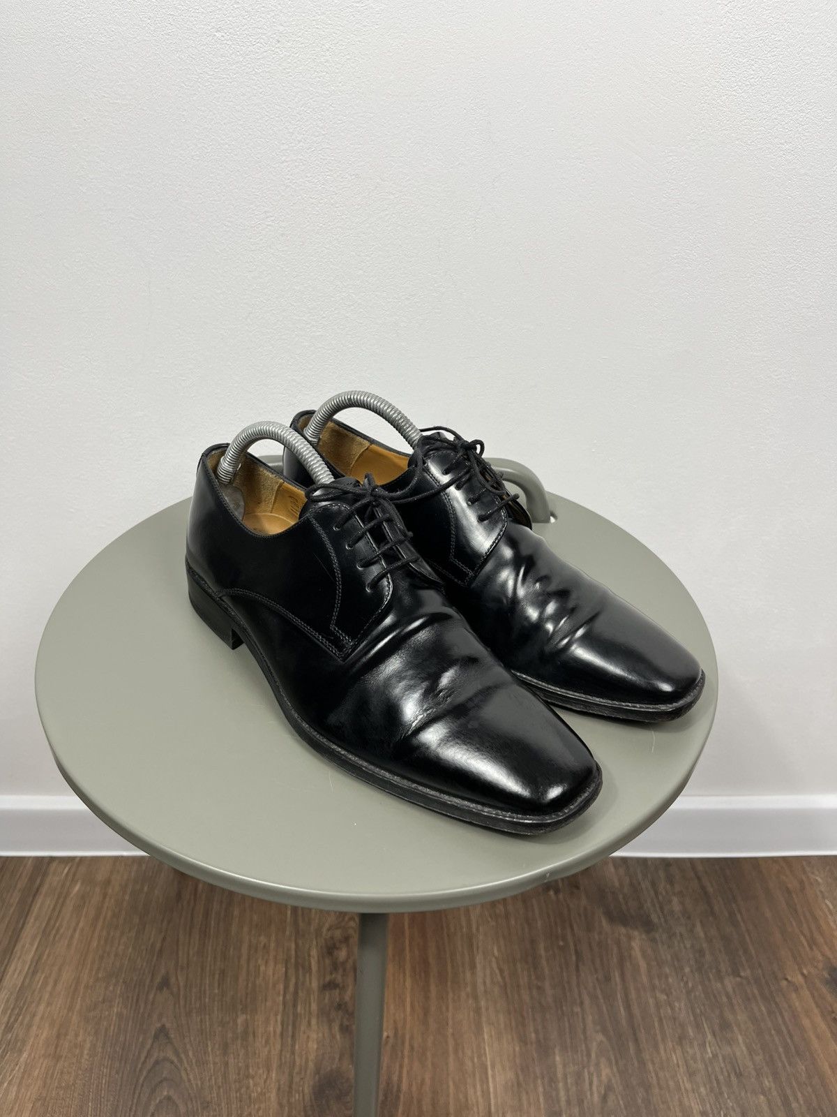 Leather Jones Bootmaker Black Leather Derby US 7 EU 40 Size US 7 / EU 40 - 1 Thumbnail