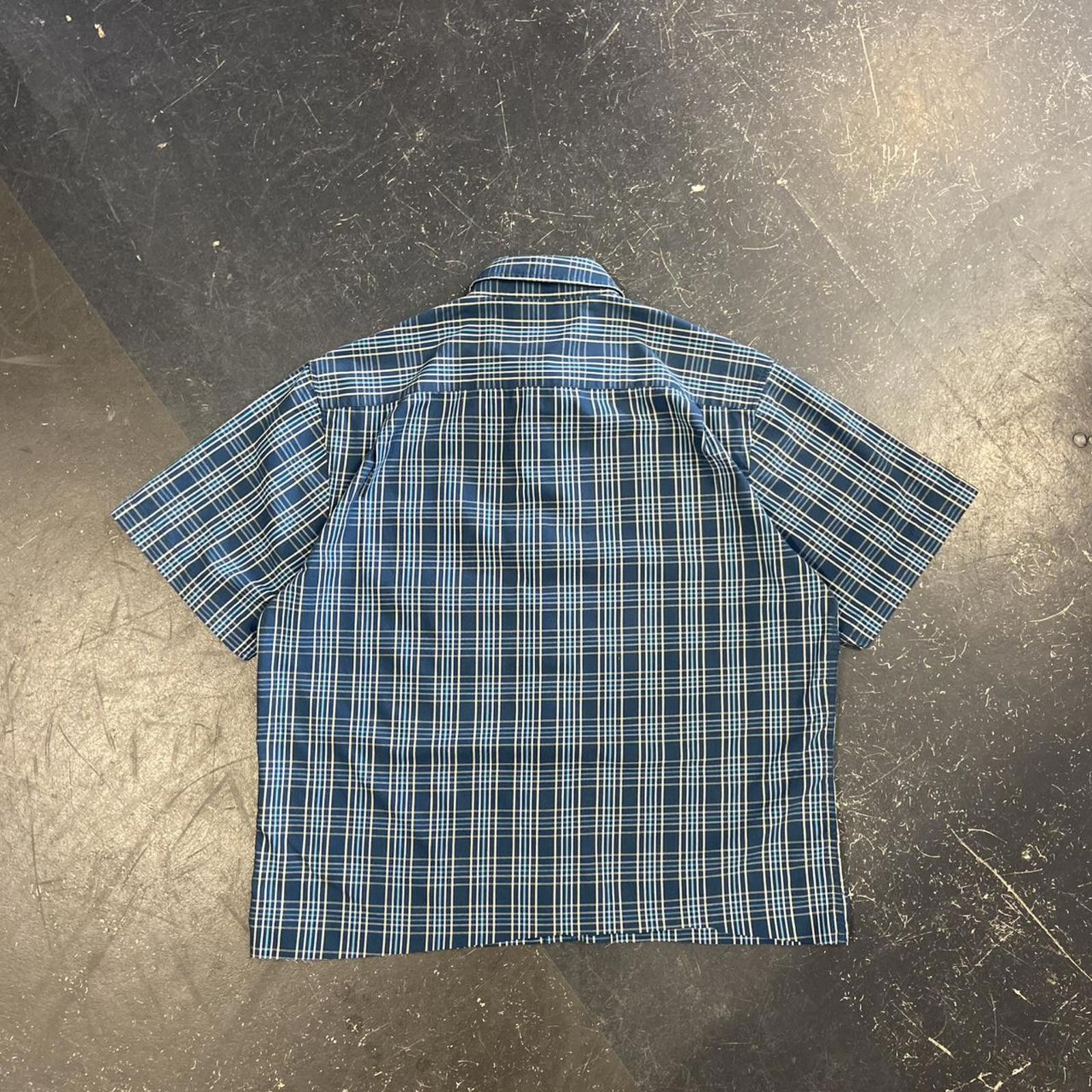 Vintage Vintage Cropped Denver Hayes Blue Plaid Button Up Size US M / EU 48-50 / 2 - 4 Thumbnail