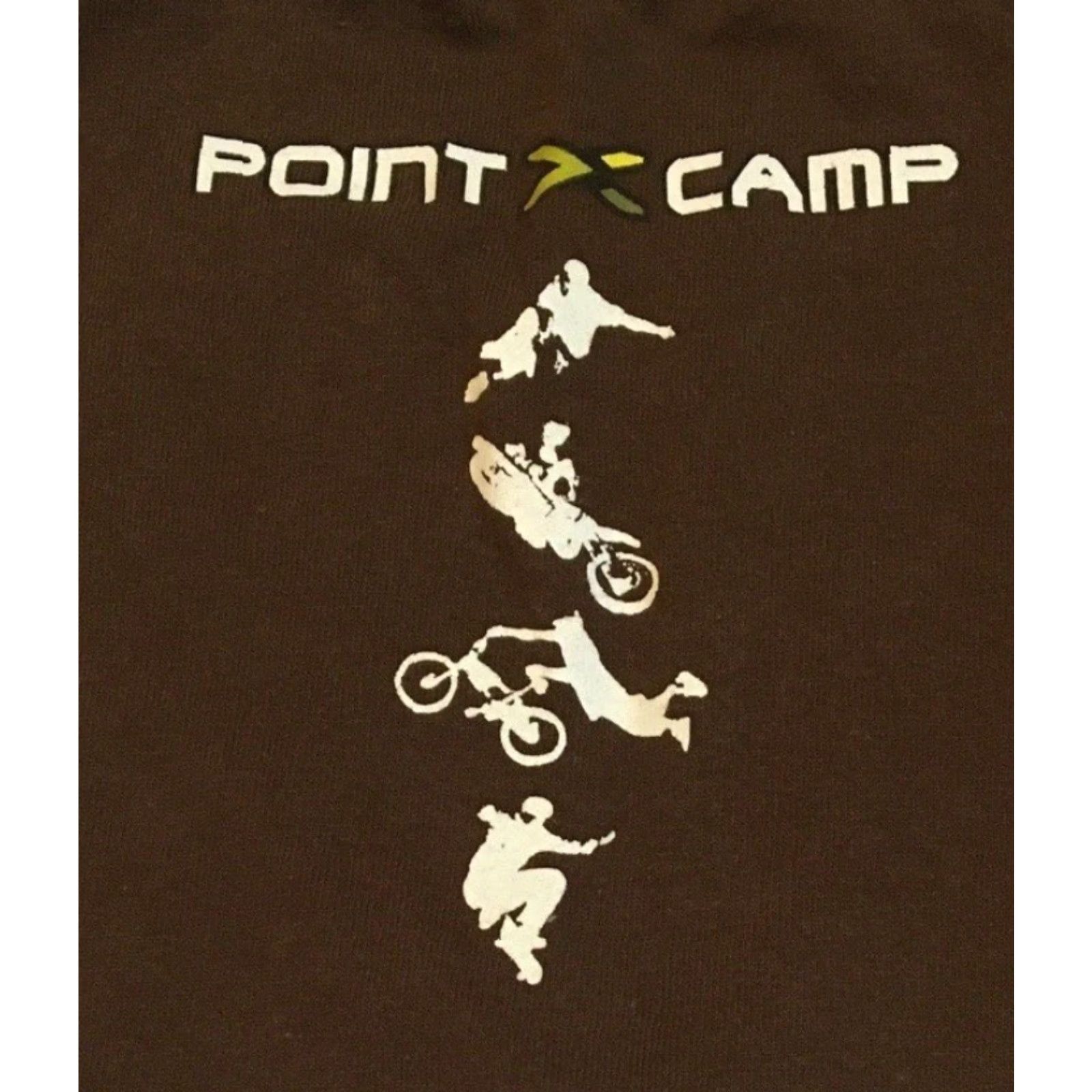 Tommy Hilfiger Vtg Point X Camp Shirt S Action Sports Skate Motocross BMX Woodward Surf Extreme Shirt Mens S Brown 80s 90s Punk Skateboarding Summer Camp USA Skater Size US S / EU 44-46 / 1 - 5 Thumbnail