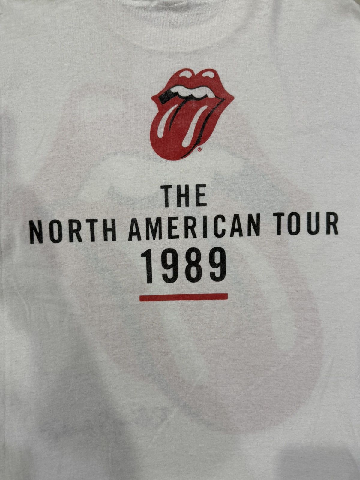 Band Tees Vintage Rolling Stones The North American Tour 1989 Bandtees Size US XL / EU 56 / 4 - 5 Thumbnail
