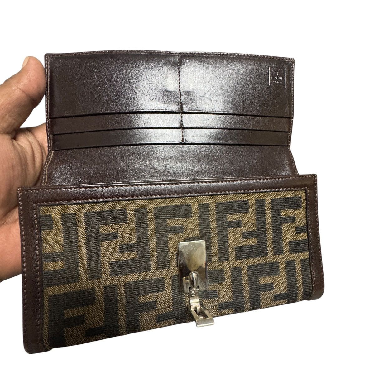 Fendi Fendi Monogram Long Wallet Size ONE SIZE - 7 Thumbnail