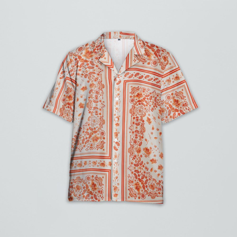 Designer White and Red Shirt Size US M / EU 48-50 / 2 - 3 Thumbnail